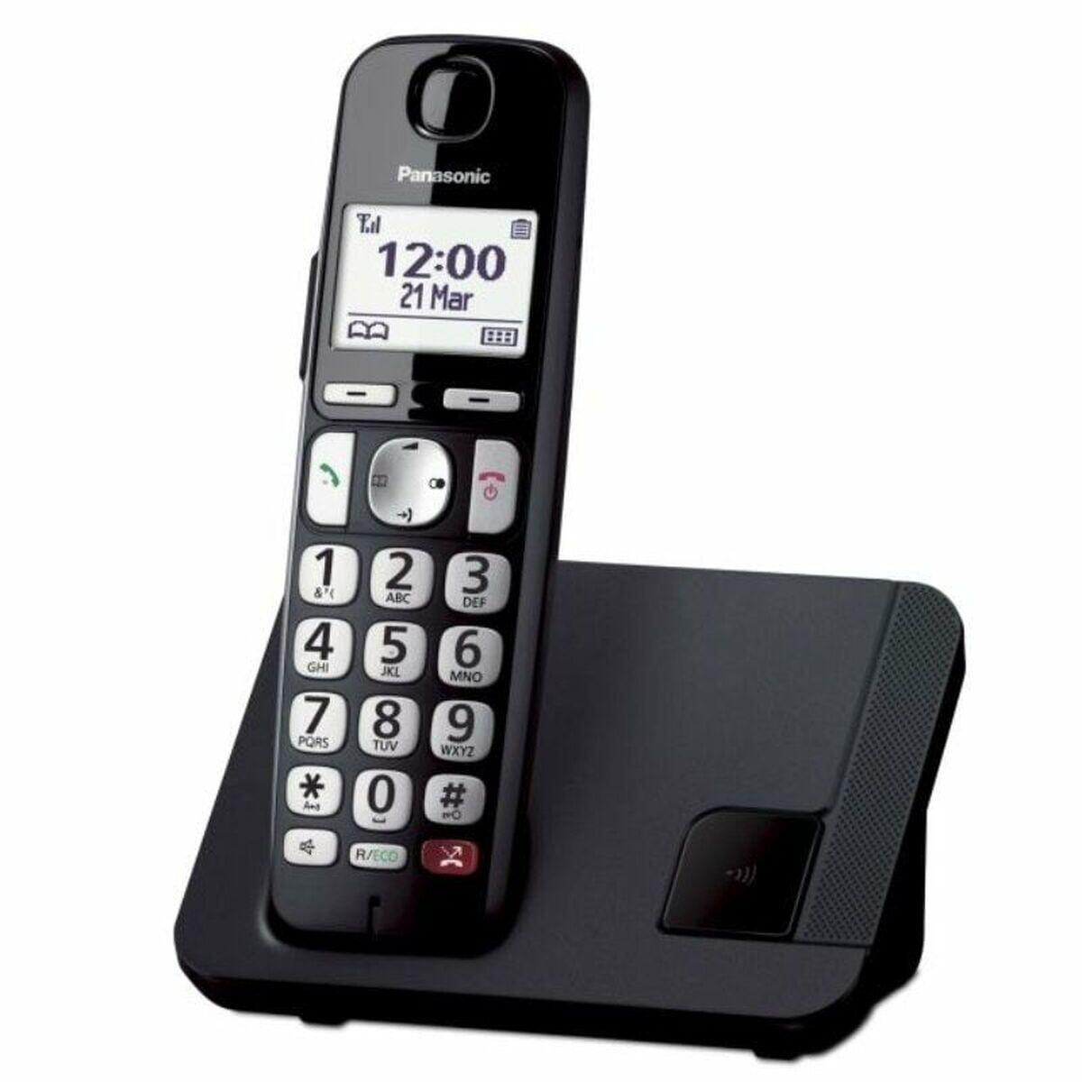 Telefone sem fios panasonic kx-tge250spb preto