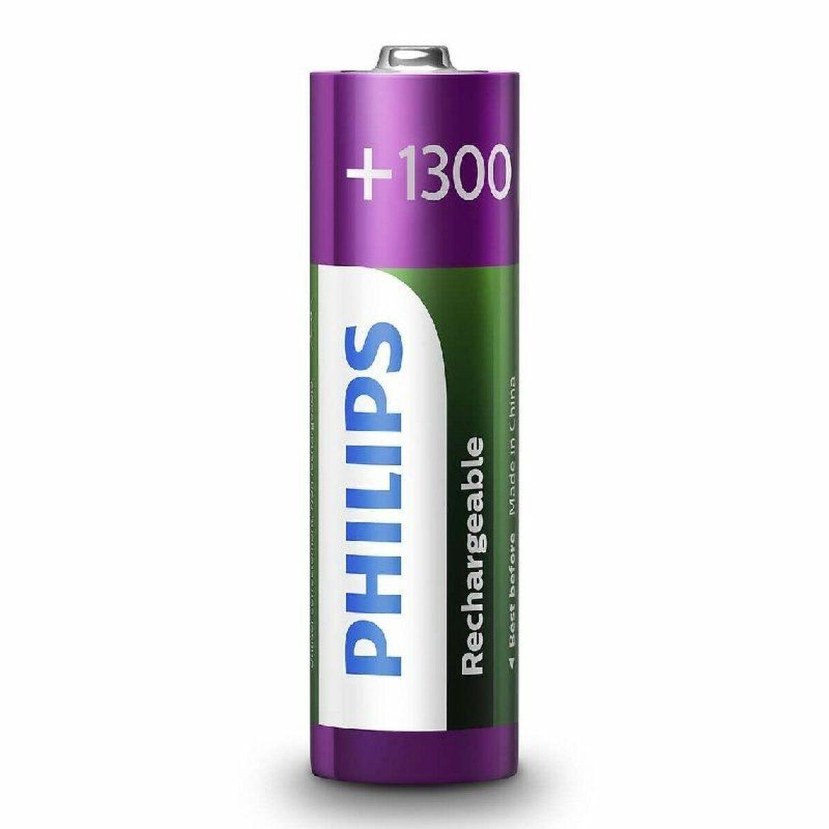 Pilhas philips r6b4a130/10 aa