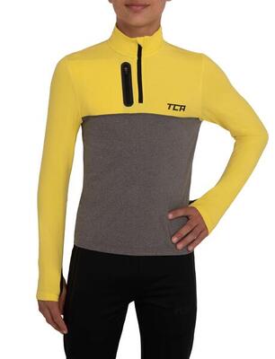 Maglia Termica a Collo Alto Fusion da Bambino e Ragazzo con Mezza Zip