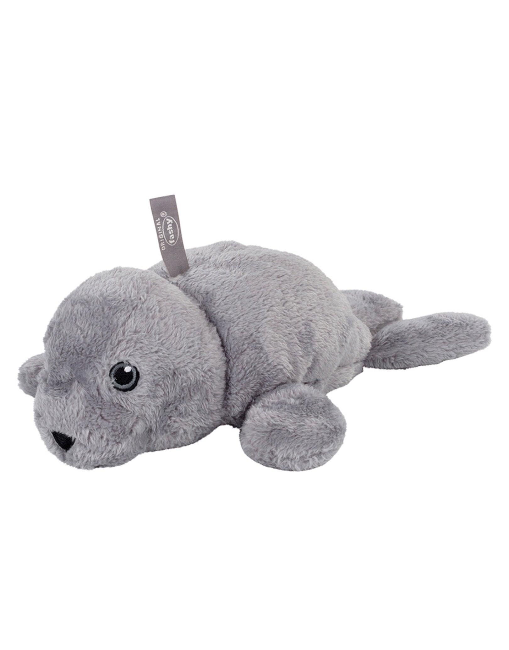 FASHY Fashy 0.3 Litre Mini Cuddly Hot Water Bottle with Snorre Seal Cover