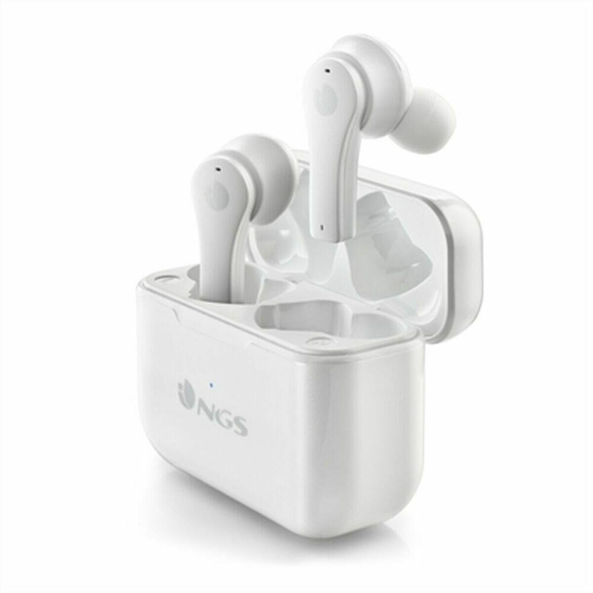 Auricolari Bluetooth NGS ARTICABLOOMBLACK Bianco 2/5