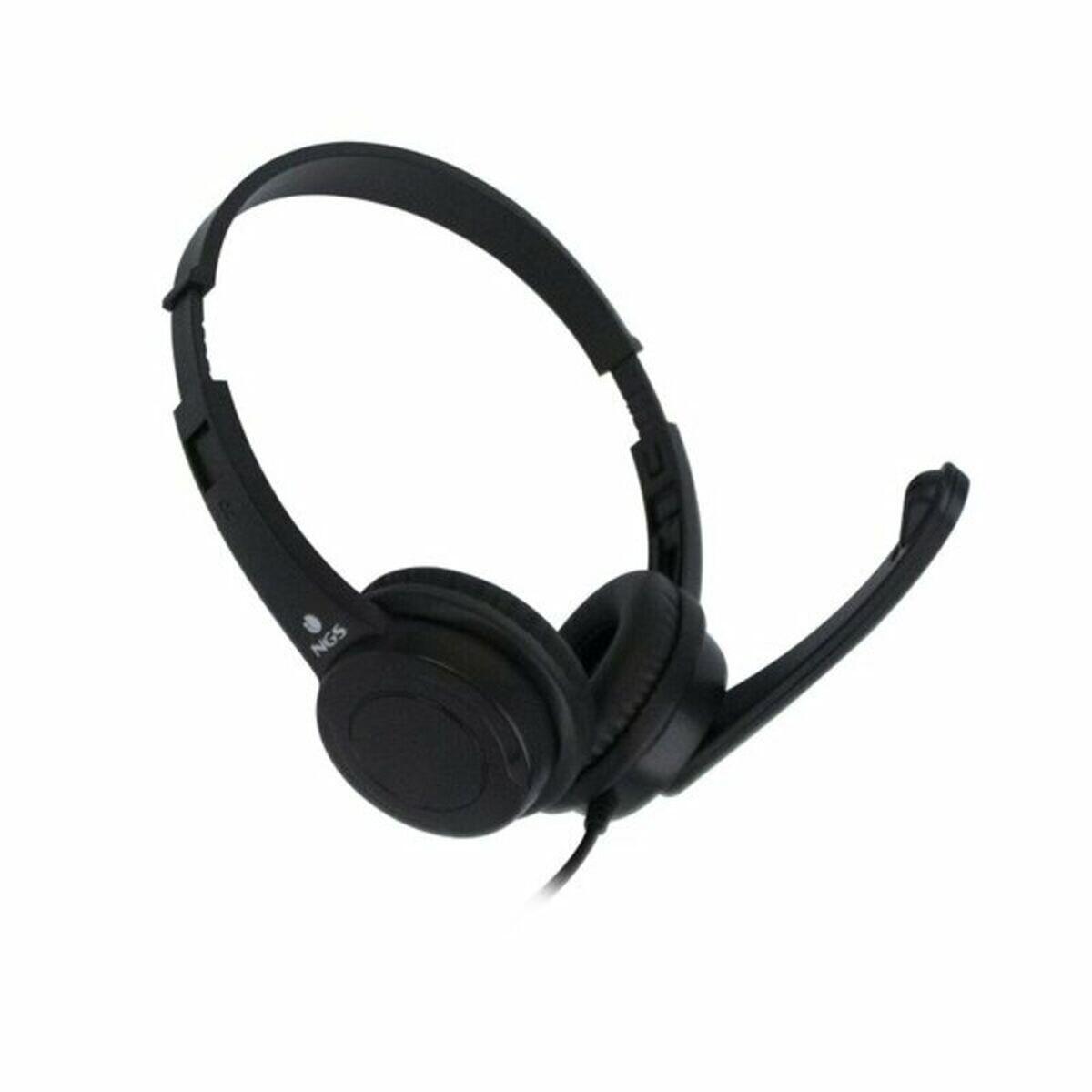 Auricolari con Microfono NGS VOX505 USB Nero 2/2
