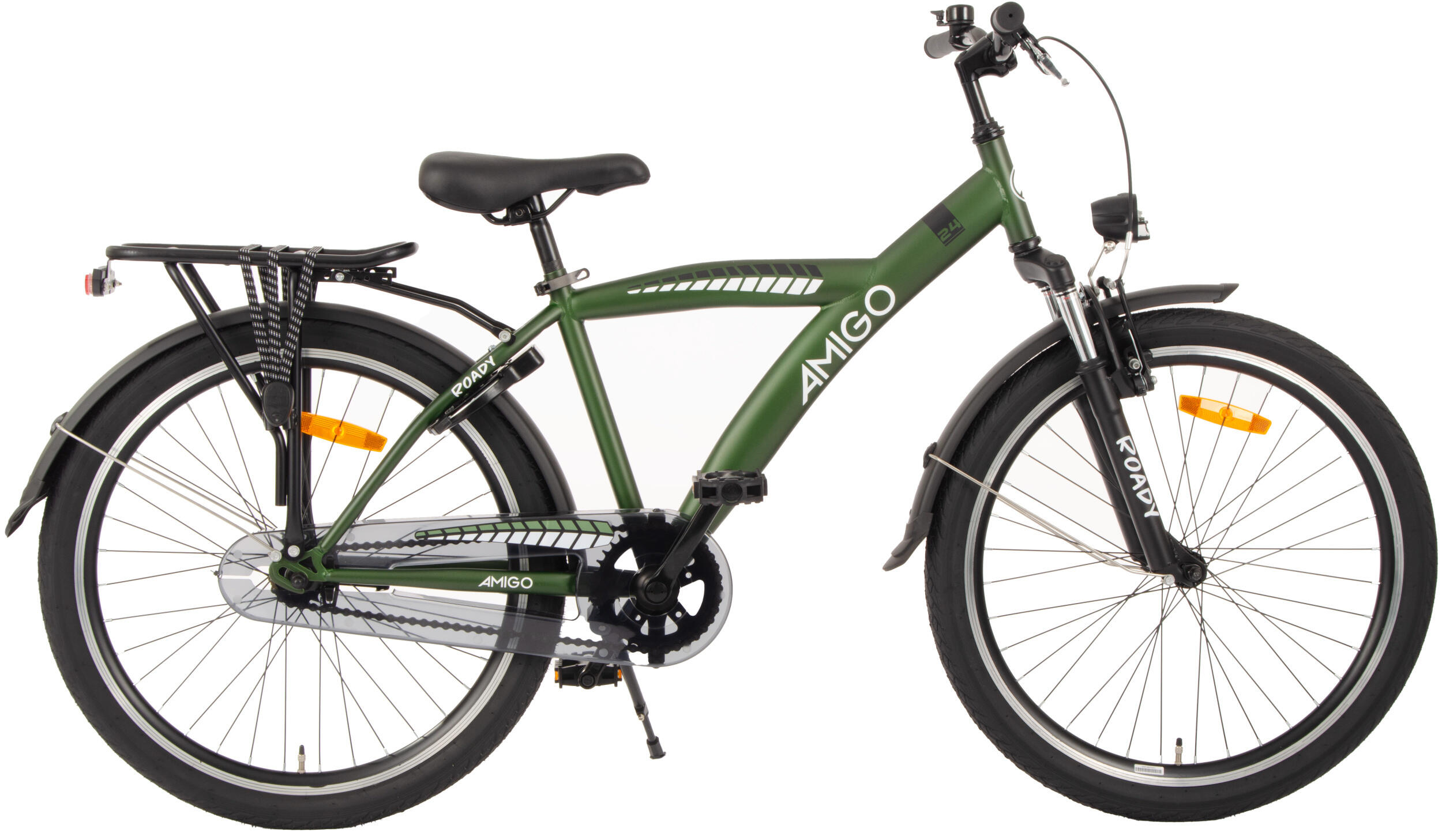 AMIGO AMIGO Jongensfiets Roady 26 Inch 41 cm Jongens Terugtraprem Groen