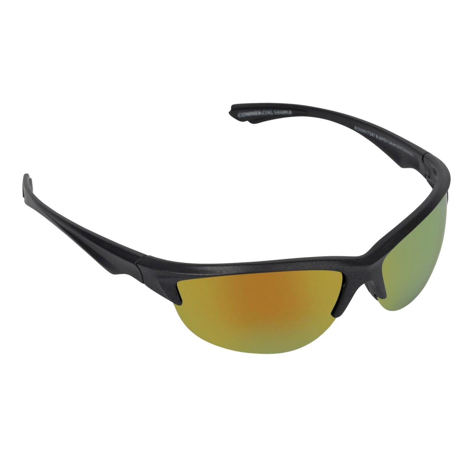 HerrenDamen Unisex Sonnenbrille "Rapid" Damen und Herren Matt Schwarz 3/5