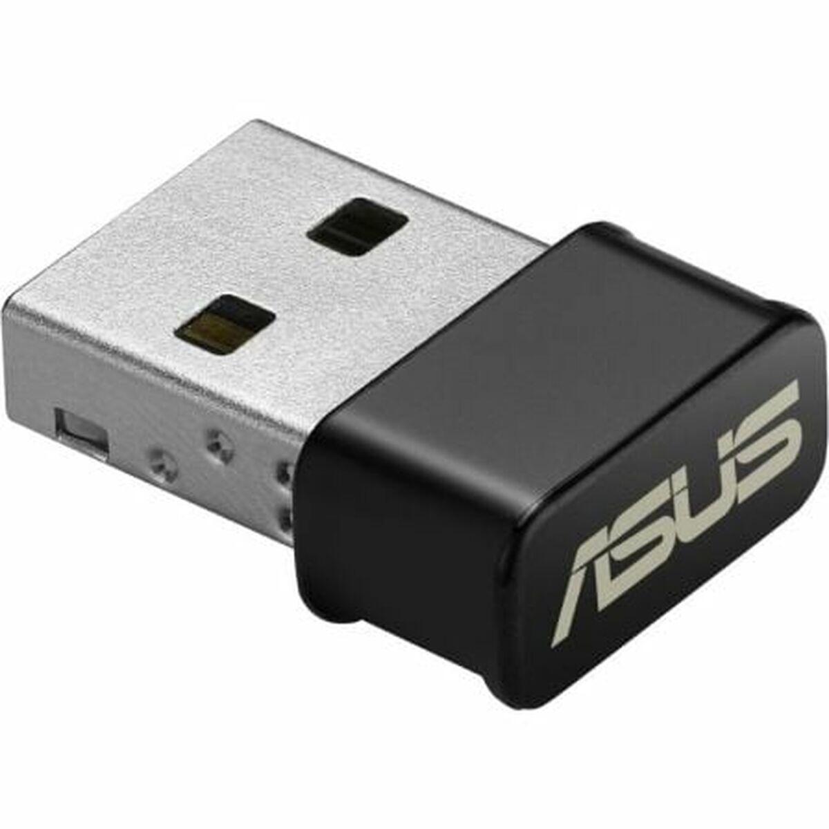 Asus Adaptador De Red Usb-Ac53 Nano Preto Multicolorido da Decathlon