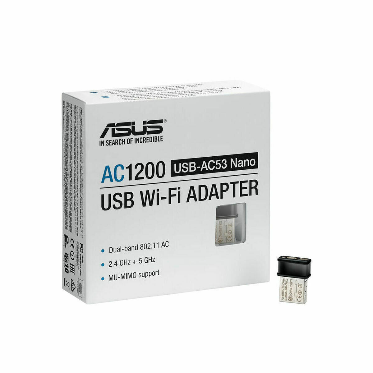 Netzadapter Asus USB-AC53 NANO Schwarz 3/3