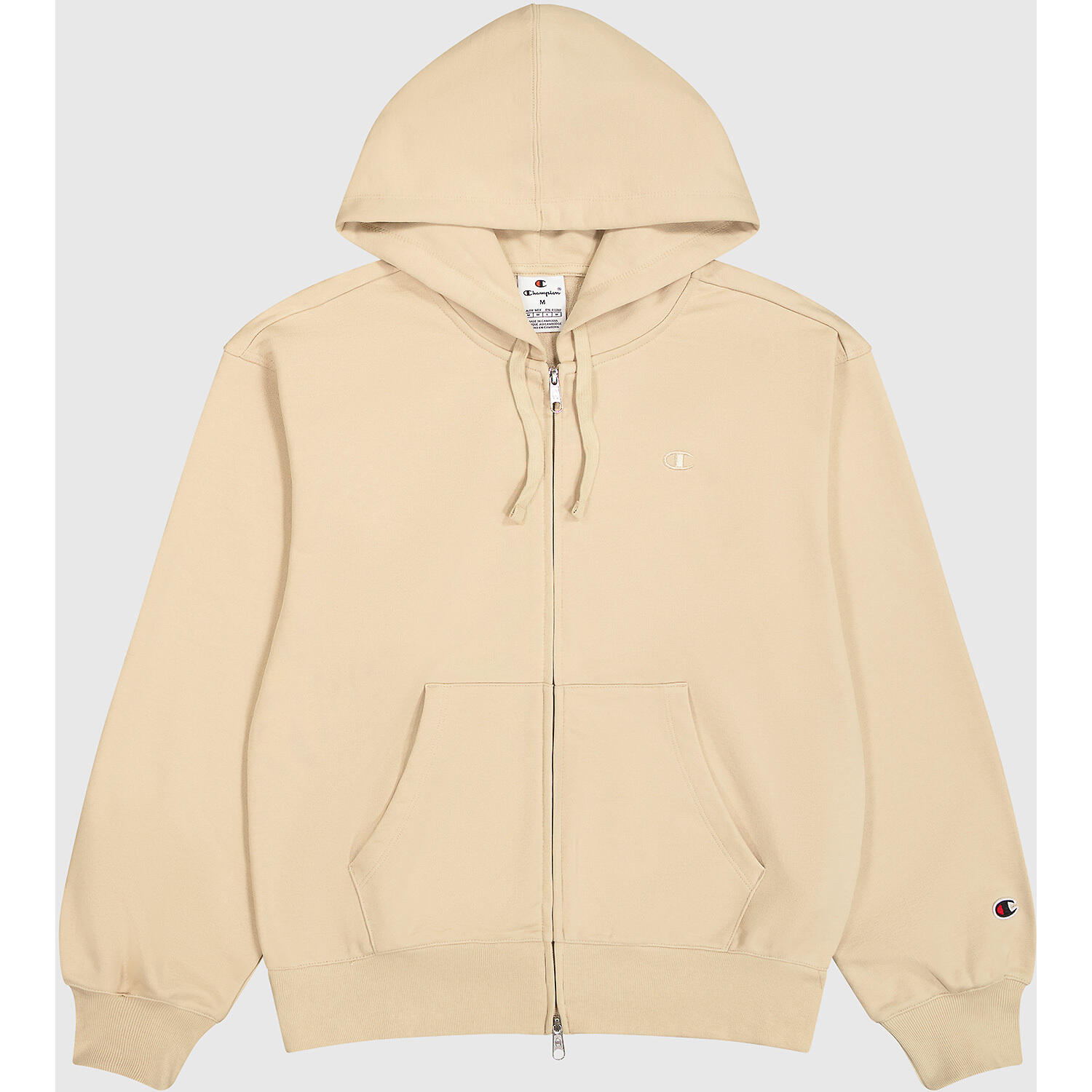 Champion - Sweat À Capuche Champion Modèle 117787-ys141 Pour Femmes - Sweat-shirt - Beige - Decathlon