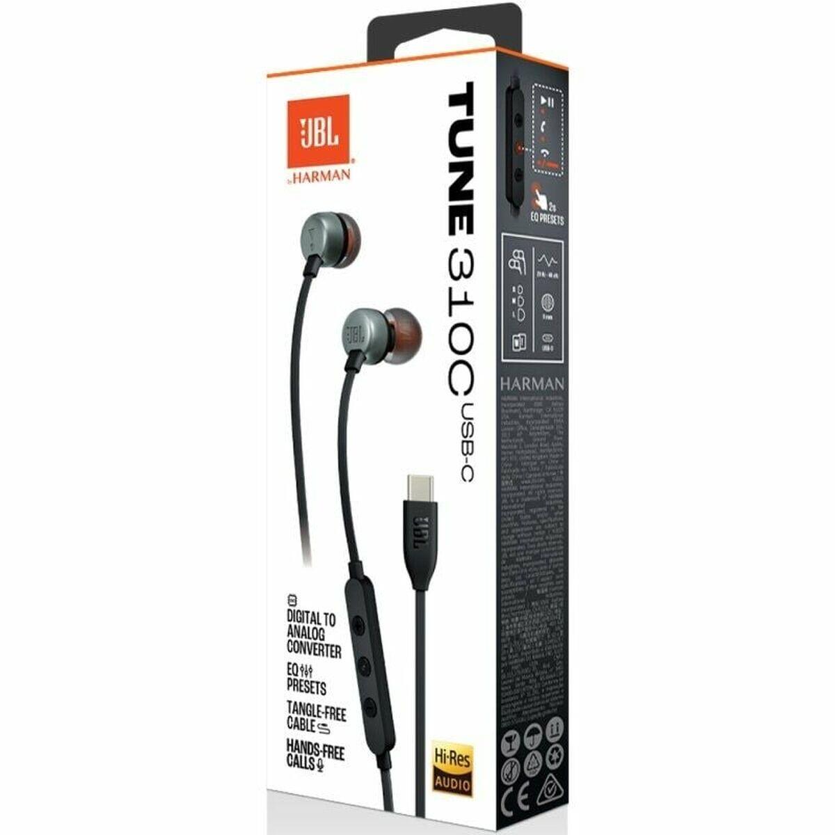 Hoofdtelefoon met microfoon JBL Tune 310C Zwart 2/5