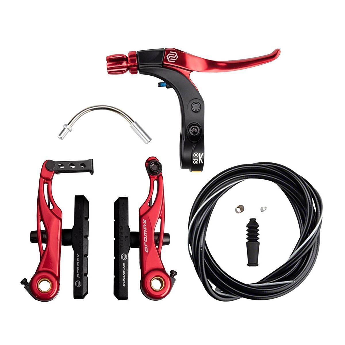 Promax - Kit Freinage Promax Combo P1 - Kit Frein - Rouge - Taille Unique - Decathlon