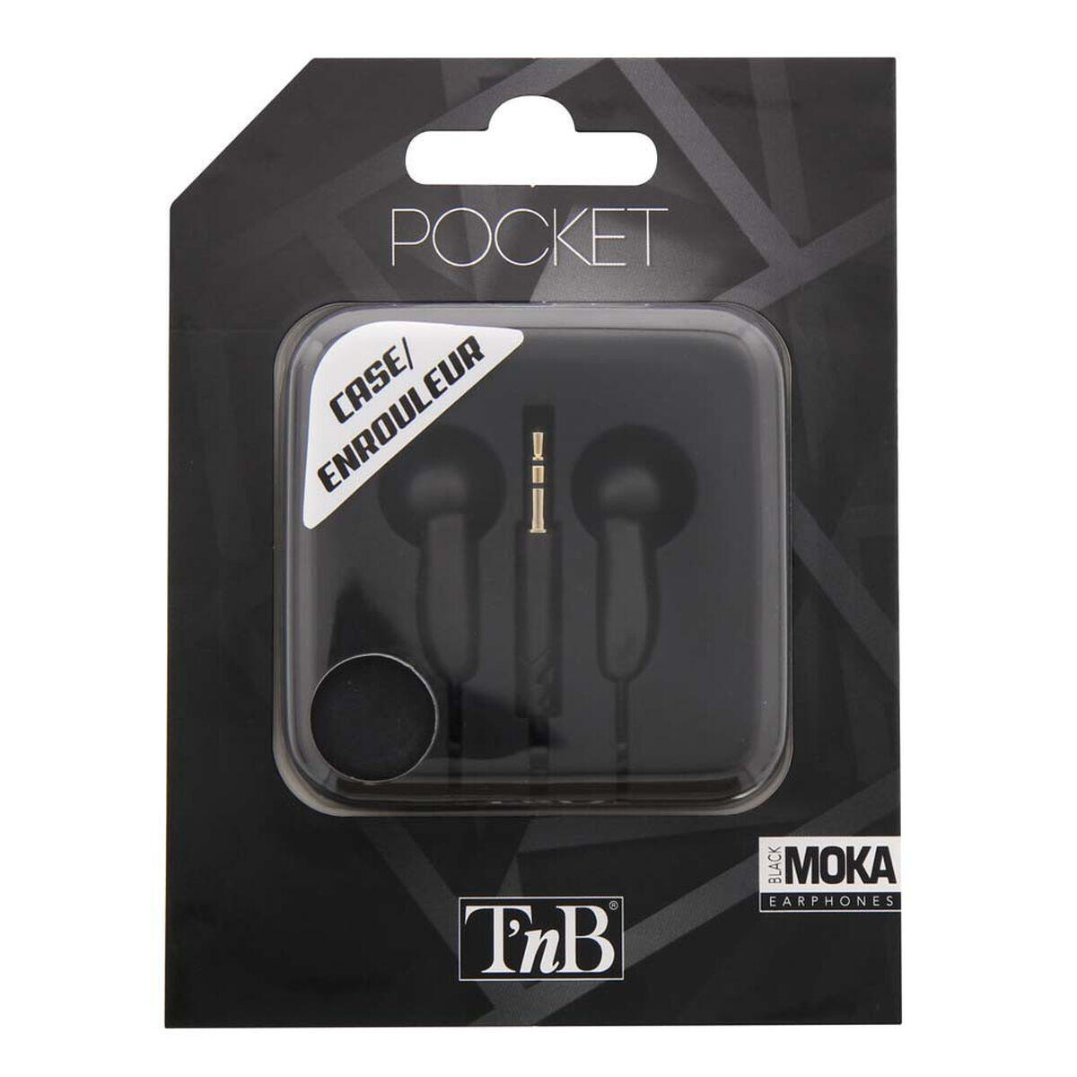 Auriculares t'nb pocket preto