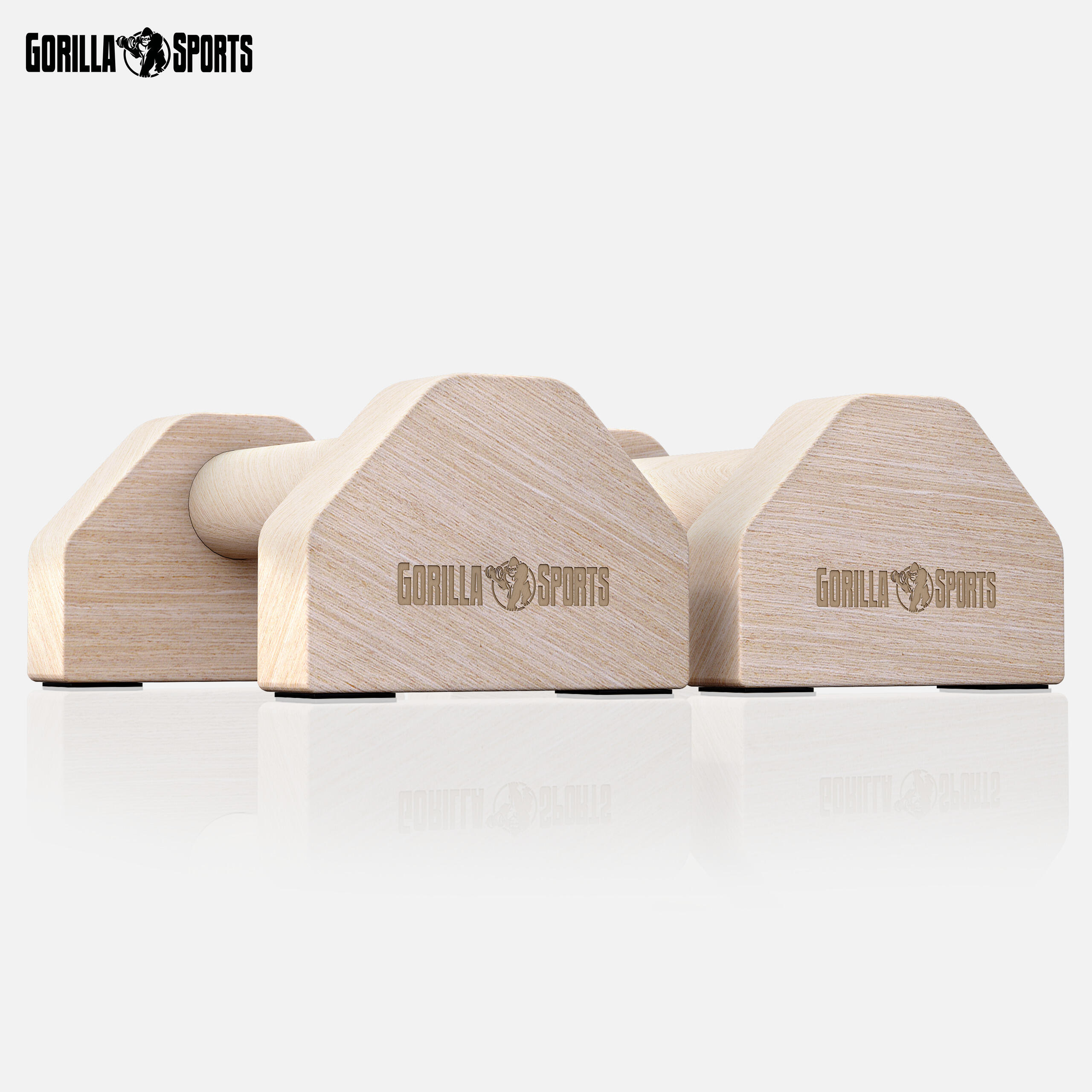 Maniglie per flessioni in legno 5/7