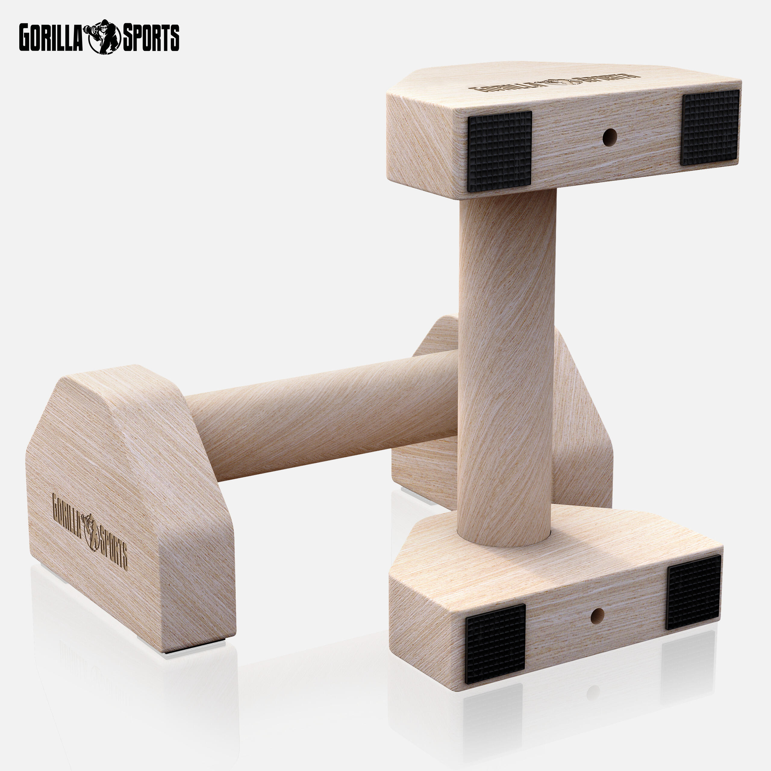 Maniglie per flessioni in legno 4/7