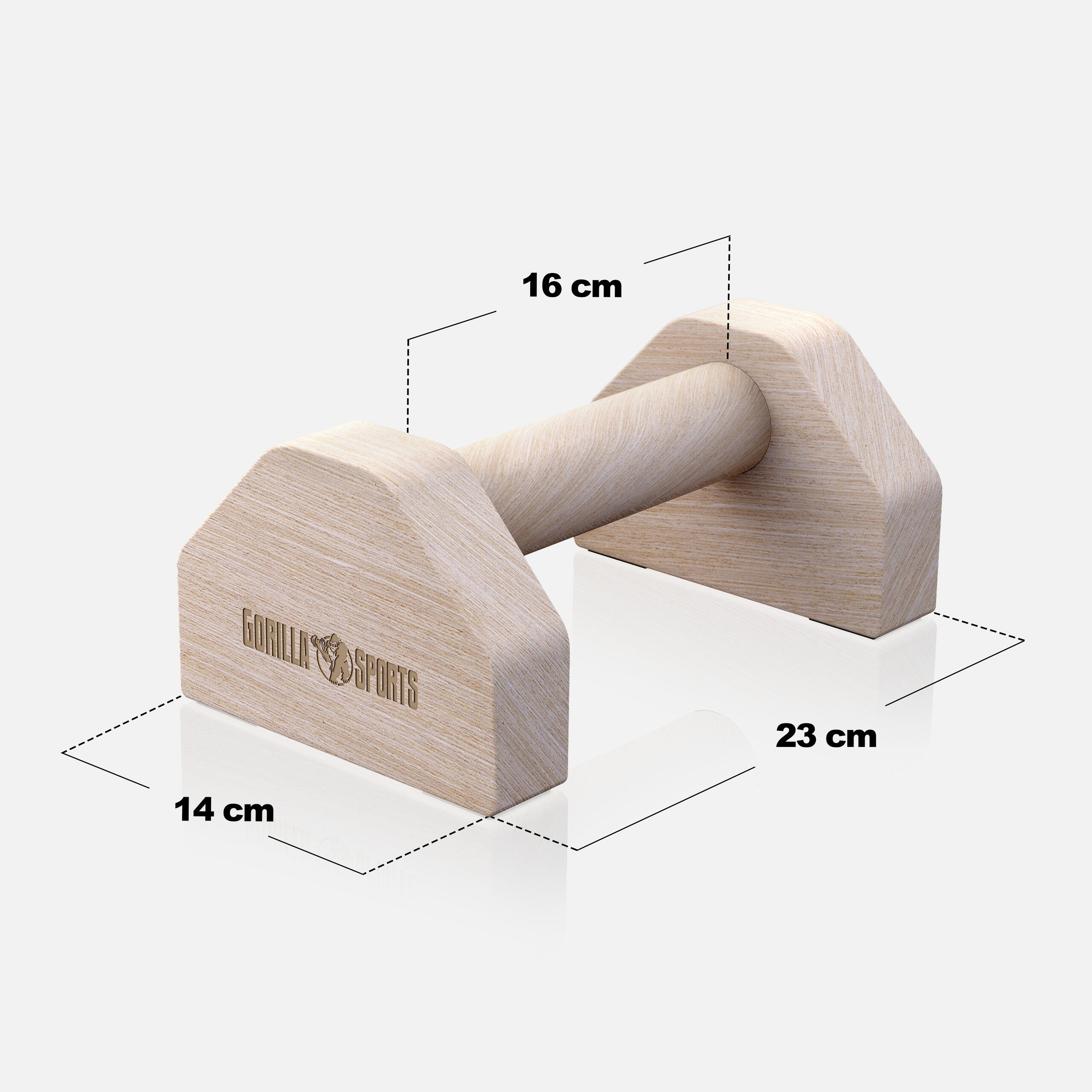 Poignées De Pompes Parallèles En Bois Etievort – Barres Pour Calisthenics – 250 Kg Max