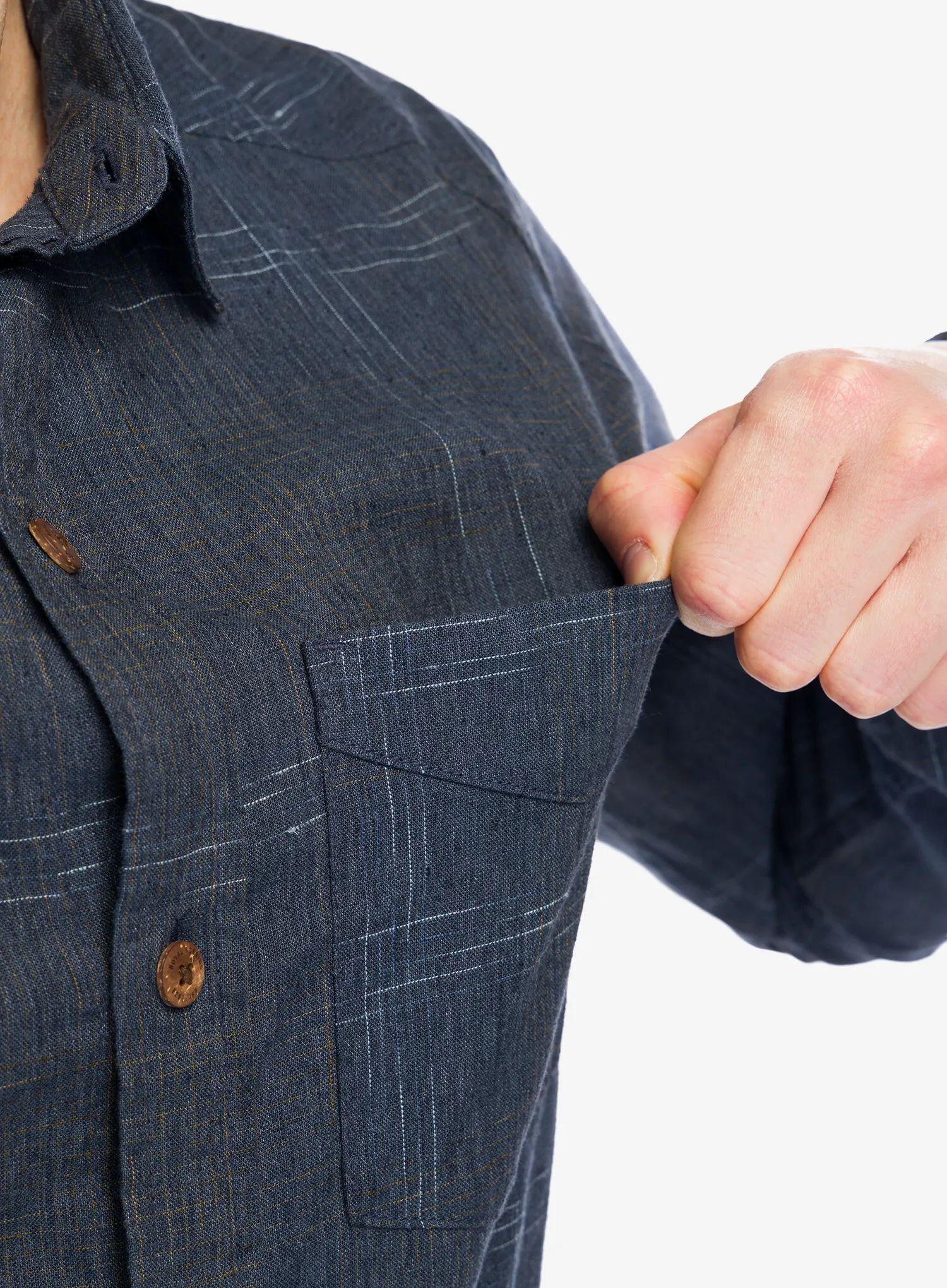Camisa masculina Royal Robbins Hempline Spaced 6/6