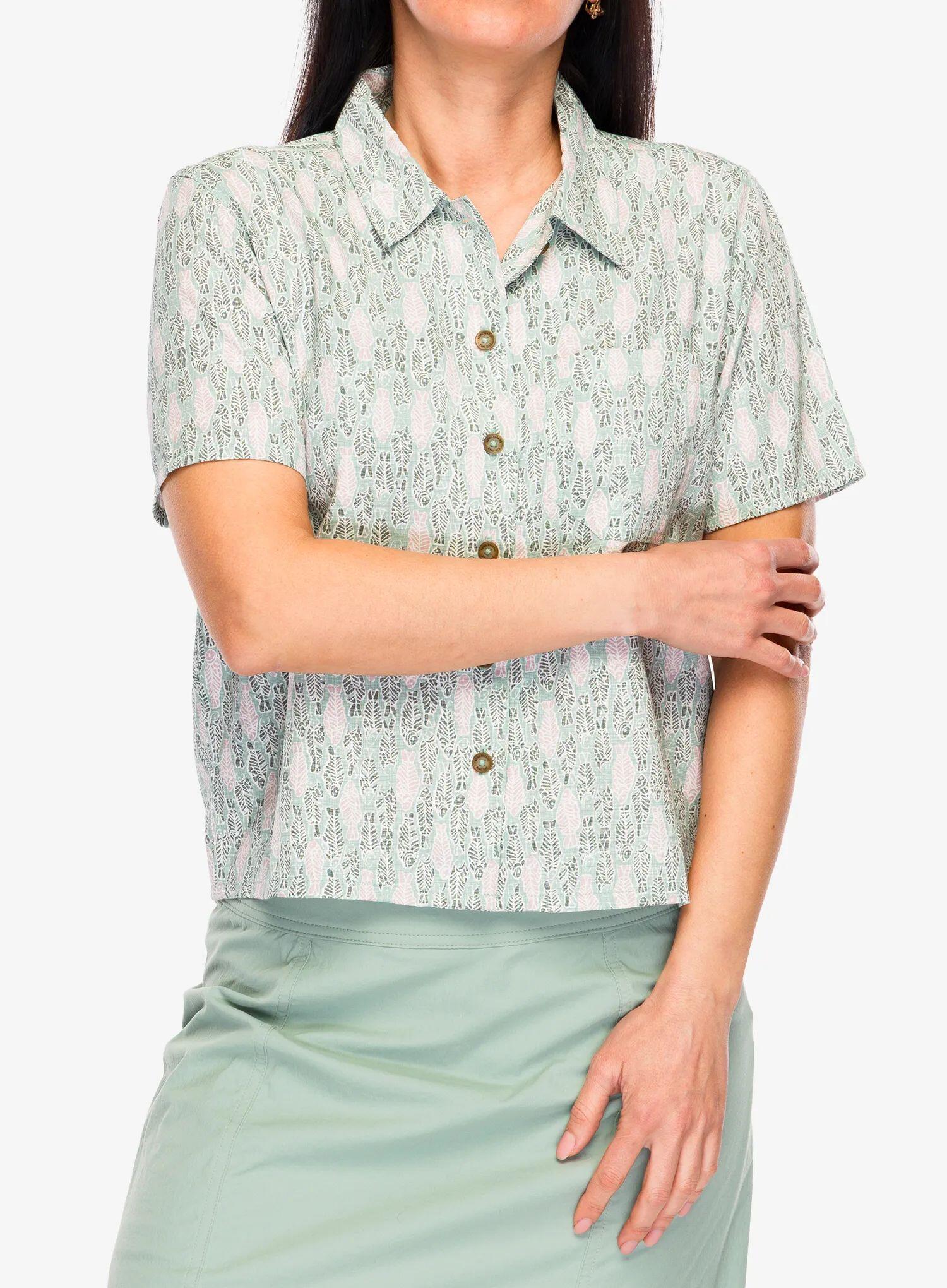 Camisa feminina Royal Robbins Camino Pucker 5/6