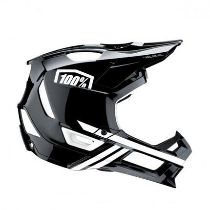 Heren 100% fietshelm Trajecta zwart 100% helm