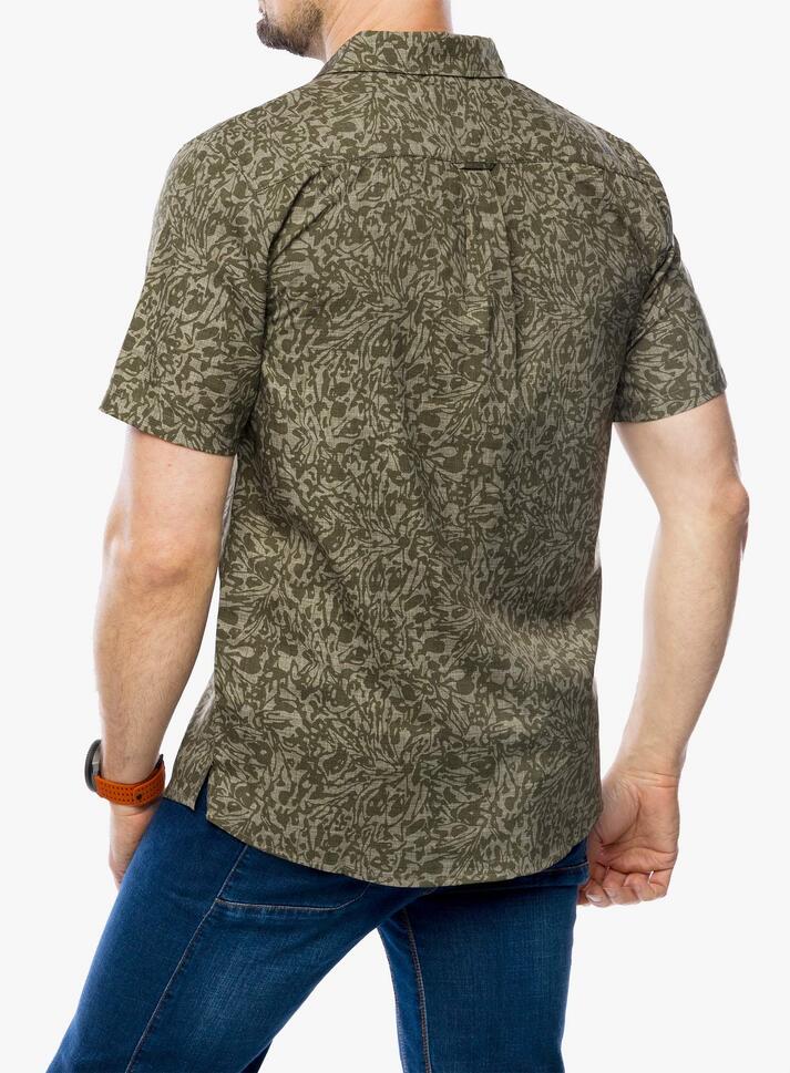 Koszula turystyczna męska Royal Robbins Amp Lite Printed S/S