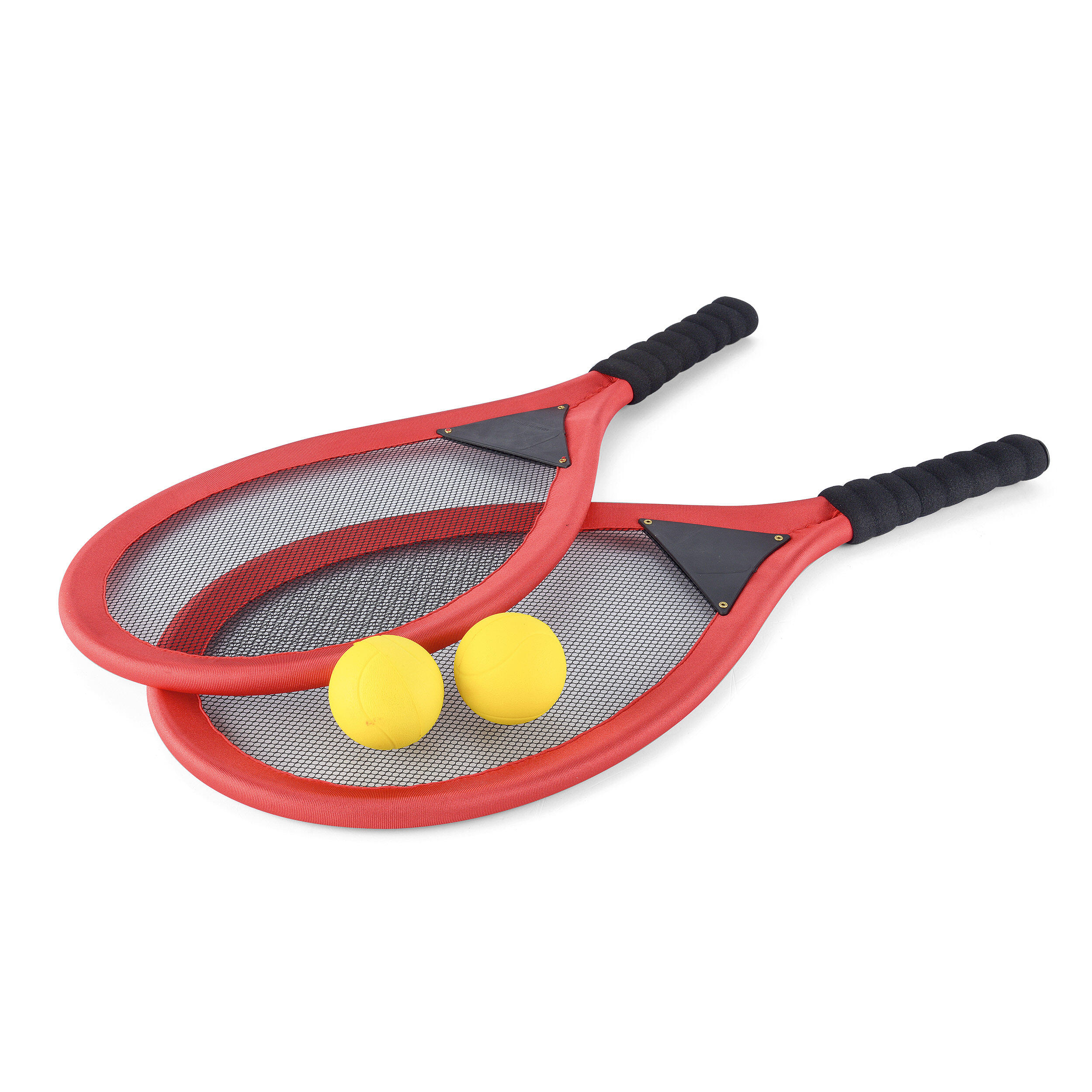 TOYRIFIC Toyrific Children's Tennis Set Incudes RacketsBalls and Net, Red