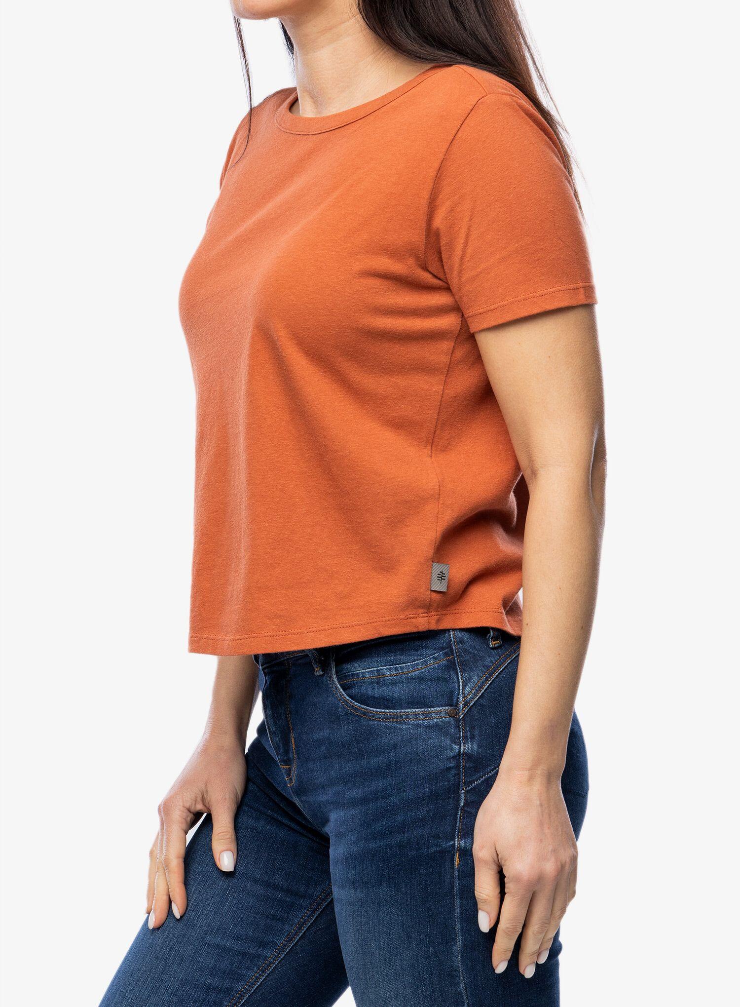 Camiseta feminina Robbins Basecamp Boxy baked 5/6