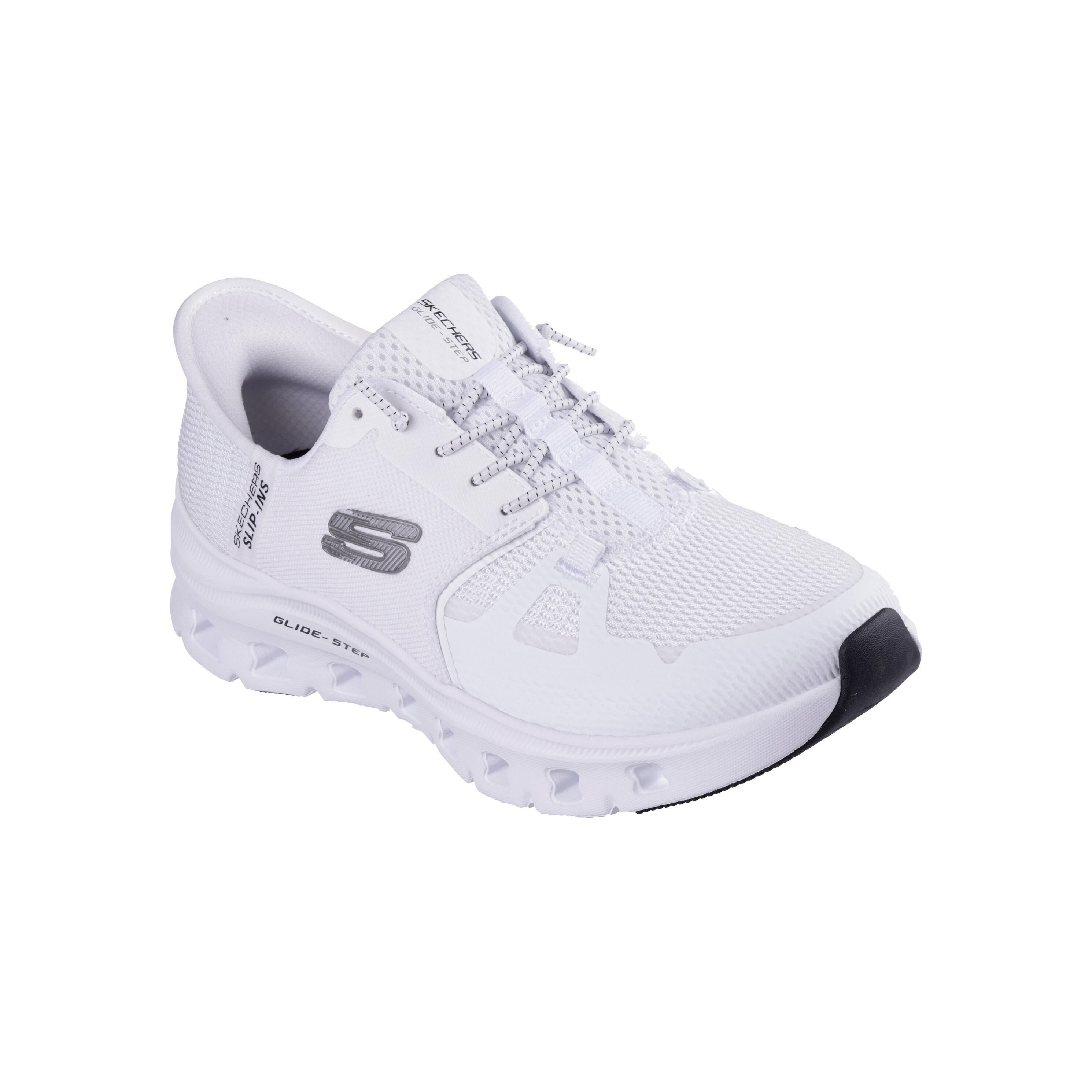 Sneakers slip-on da donna GLIDE-STEP PRO bianco / argento 5/6
