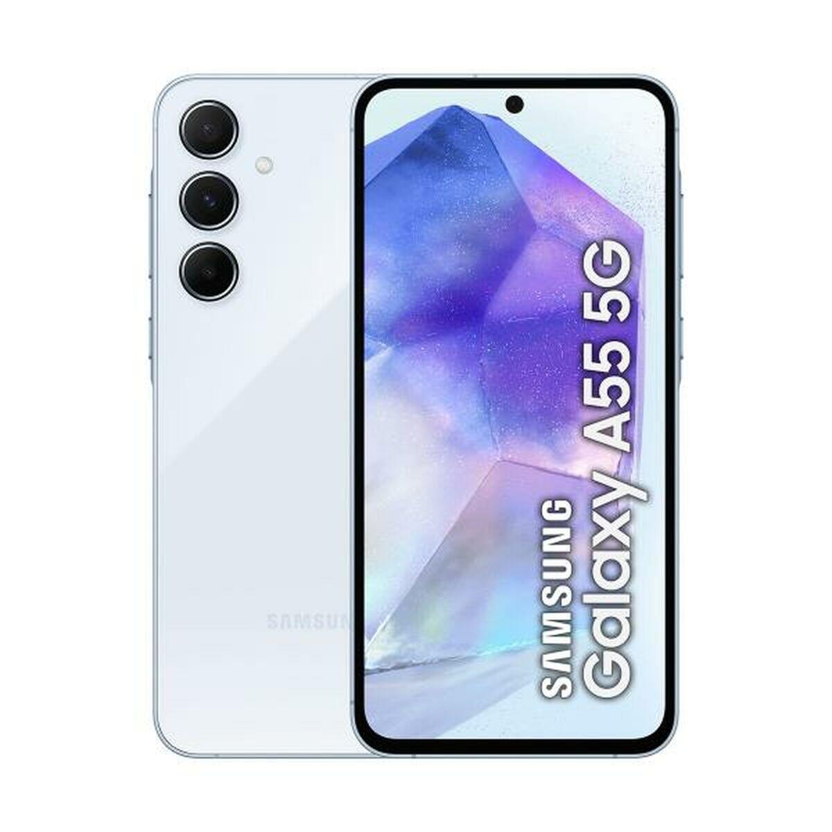 SAMSUNG Smartphone Samsung SM-A356BLBBEUE Blauw