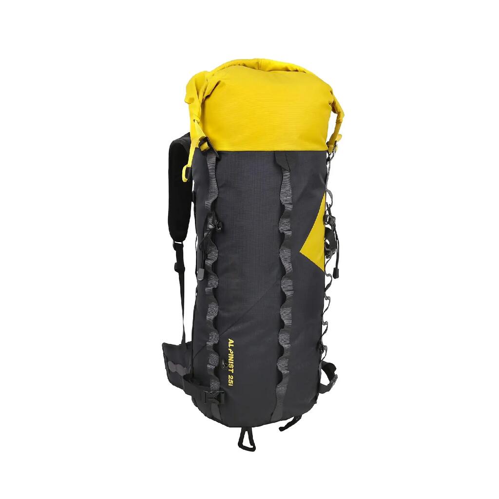 Раница Kohla Alpinist 25 литра черна жълта