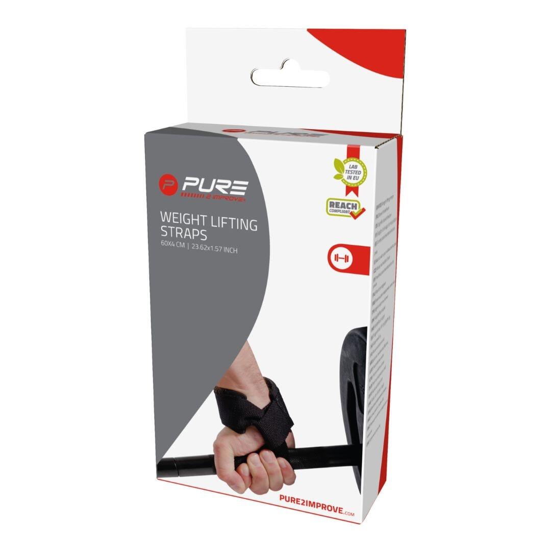 Pásky na posilování P2I - Lifting Straps 60 cm 4/4