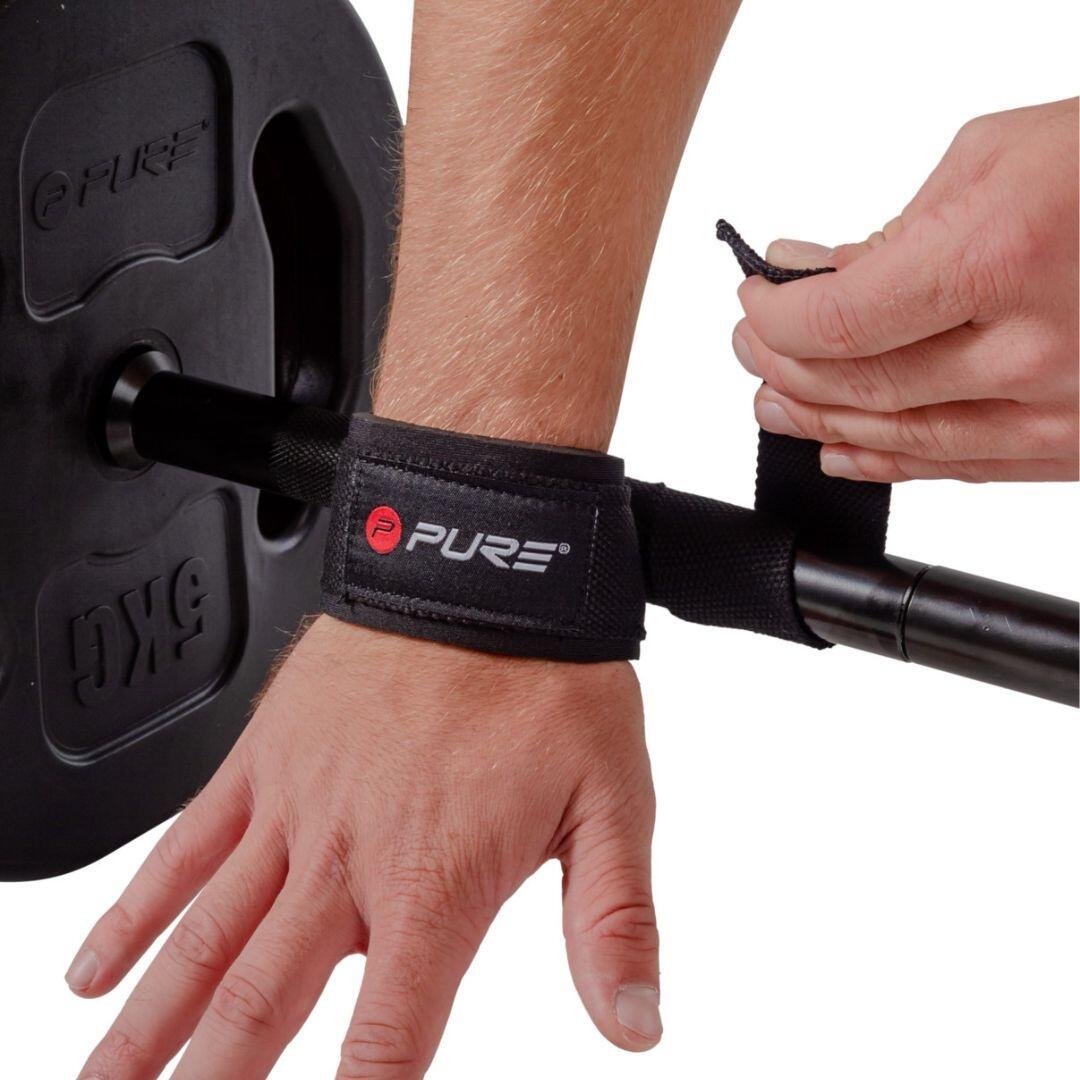 Pásky na posilování P2I - Lifting Straps 60 cm 3/4
