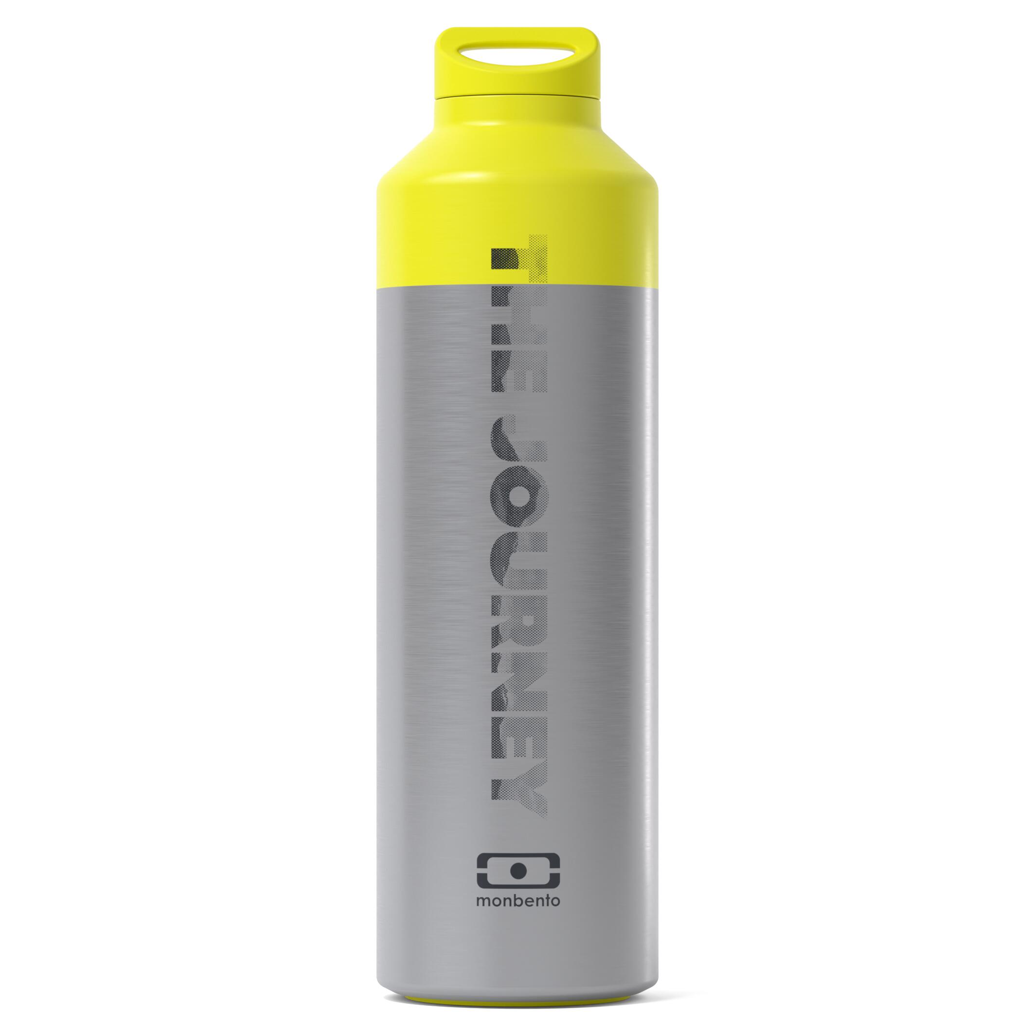 MONBENTO Bottiglia termica con infusore 500ml |Adulti |Picnic, trekking |Steel
