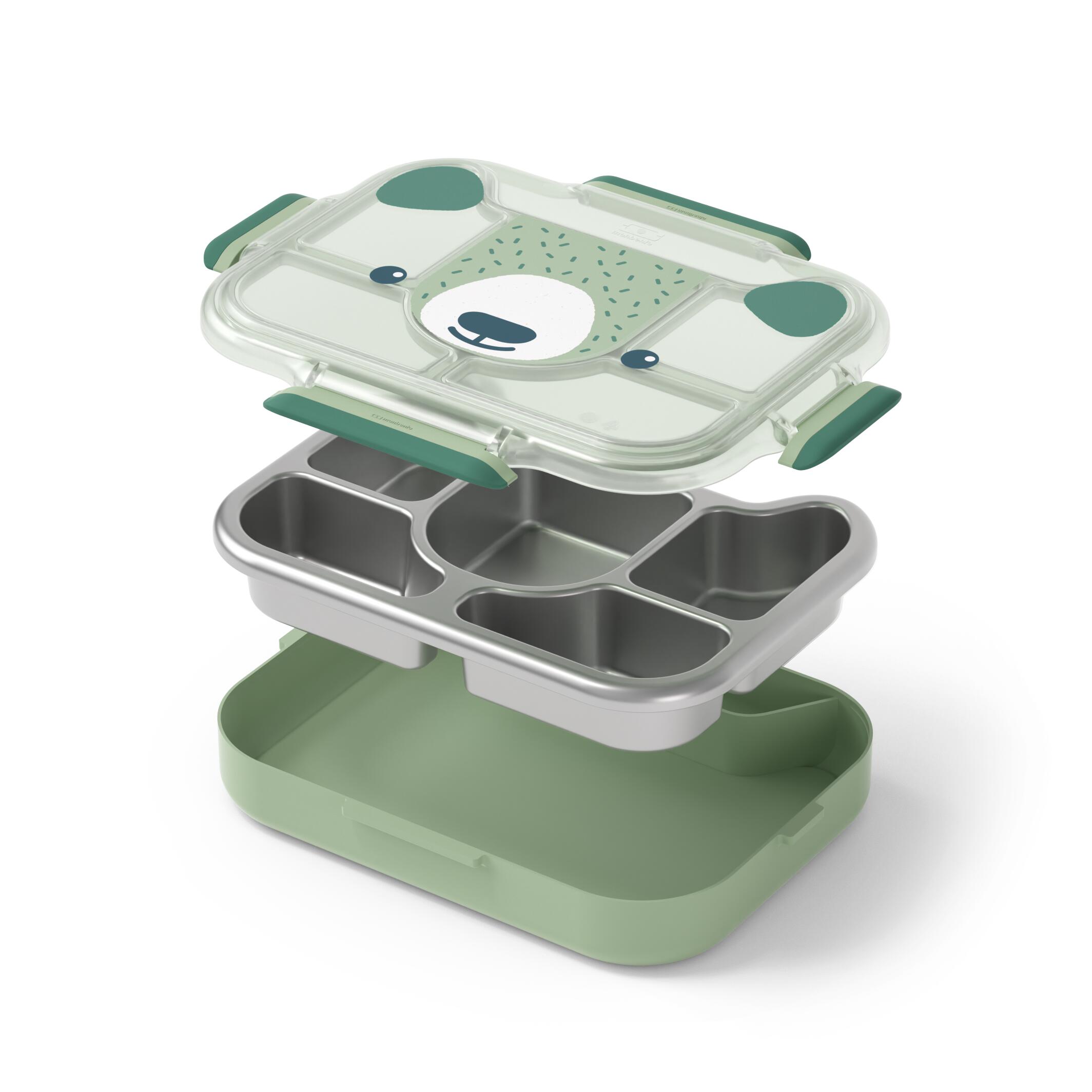 Boite repas plateau compartimenté 950ml|Enfants|Idéal pique-nique|Wonder 3/6