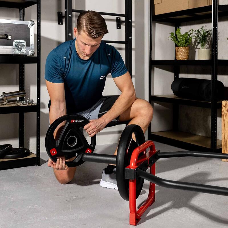 Bară hexagonală Hop-Sport HS-OT143-50 (25/50mm) pentru deadlift