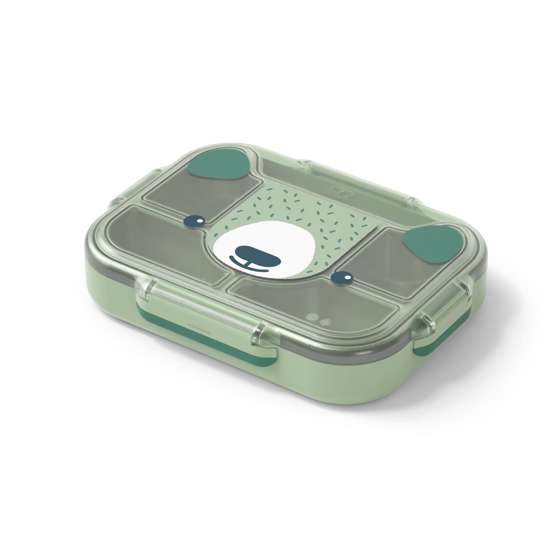 MONBENTO Vassoio a scomparti 950ml |Bambini |Ideale per picnic |Wonder