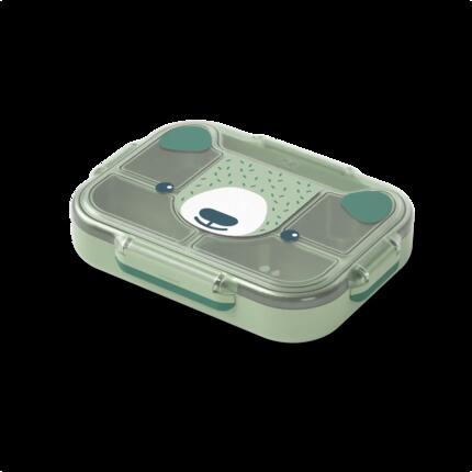 Lunchbox met vakjesplateau 950ml|Kinderen|Ideaal voor picknick|Wonder