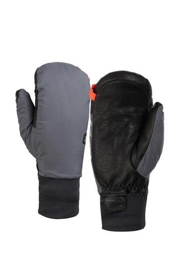 Gants - femme - chauds - ortles tirolwool - gris vert
