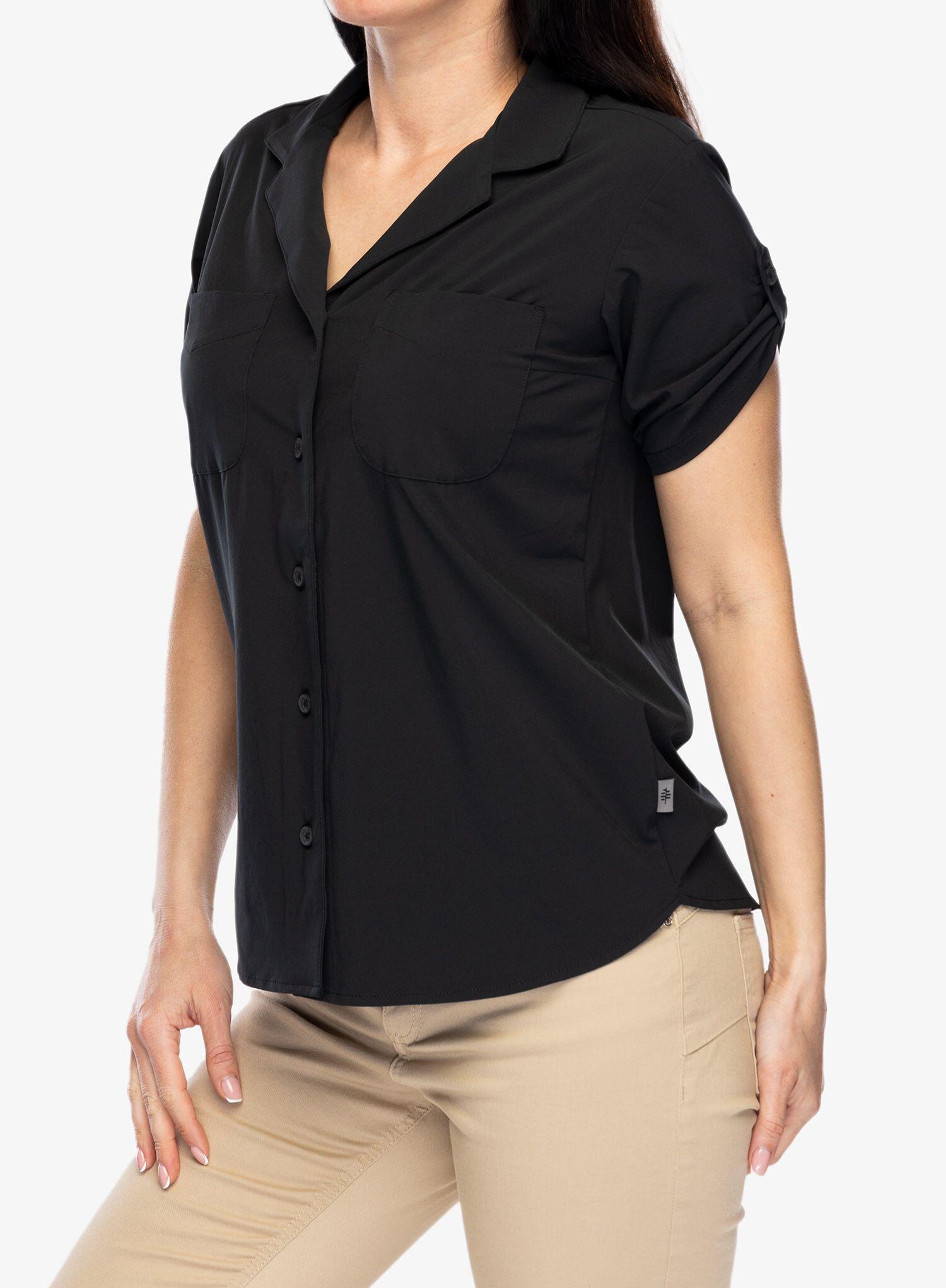 Camisa feminina Royal Robbins Spotless Evolution Meadow 5/7