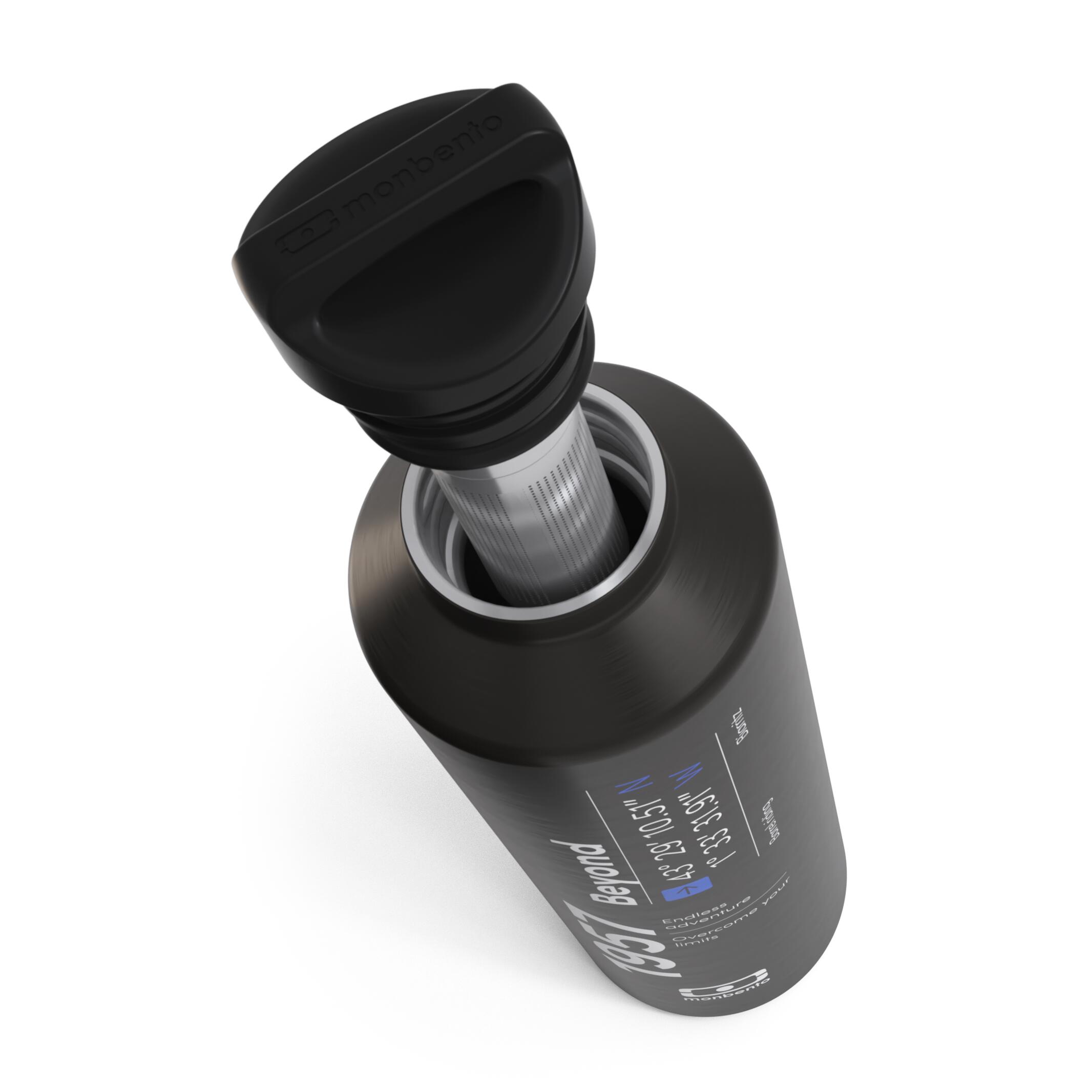 Gourde isotherme avec infuseur 500ml|Adulte|Pique-nique, randonnée|Steel 3/6