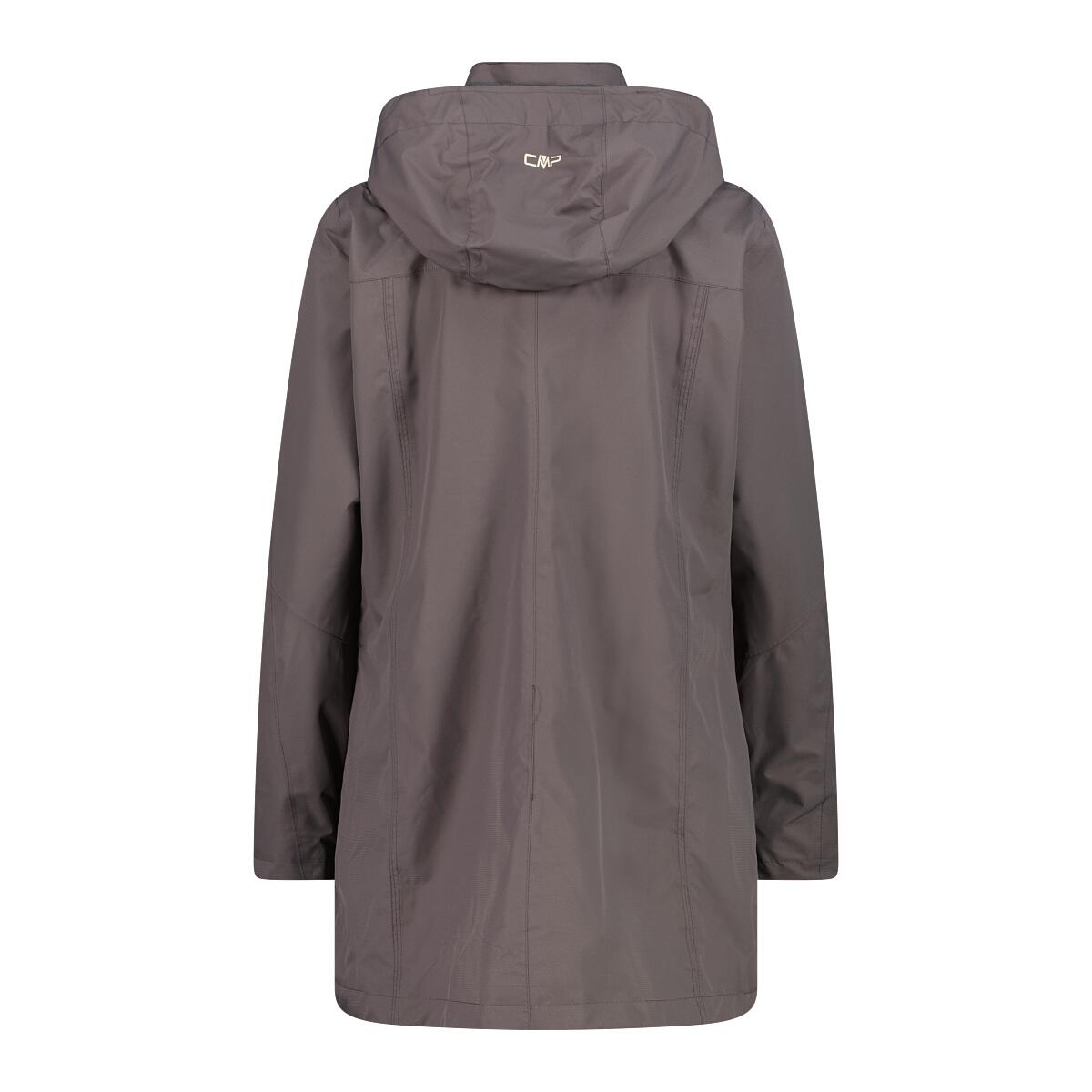 CMP Damen Regenjacke Woman Rain Jacket Button Hood 39X6646 2/7