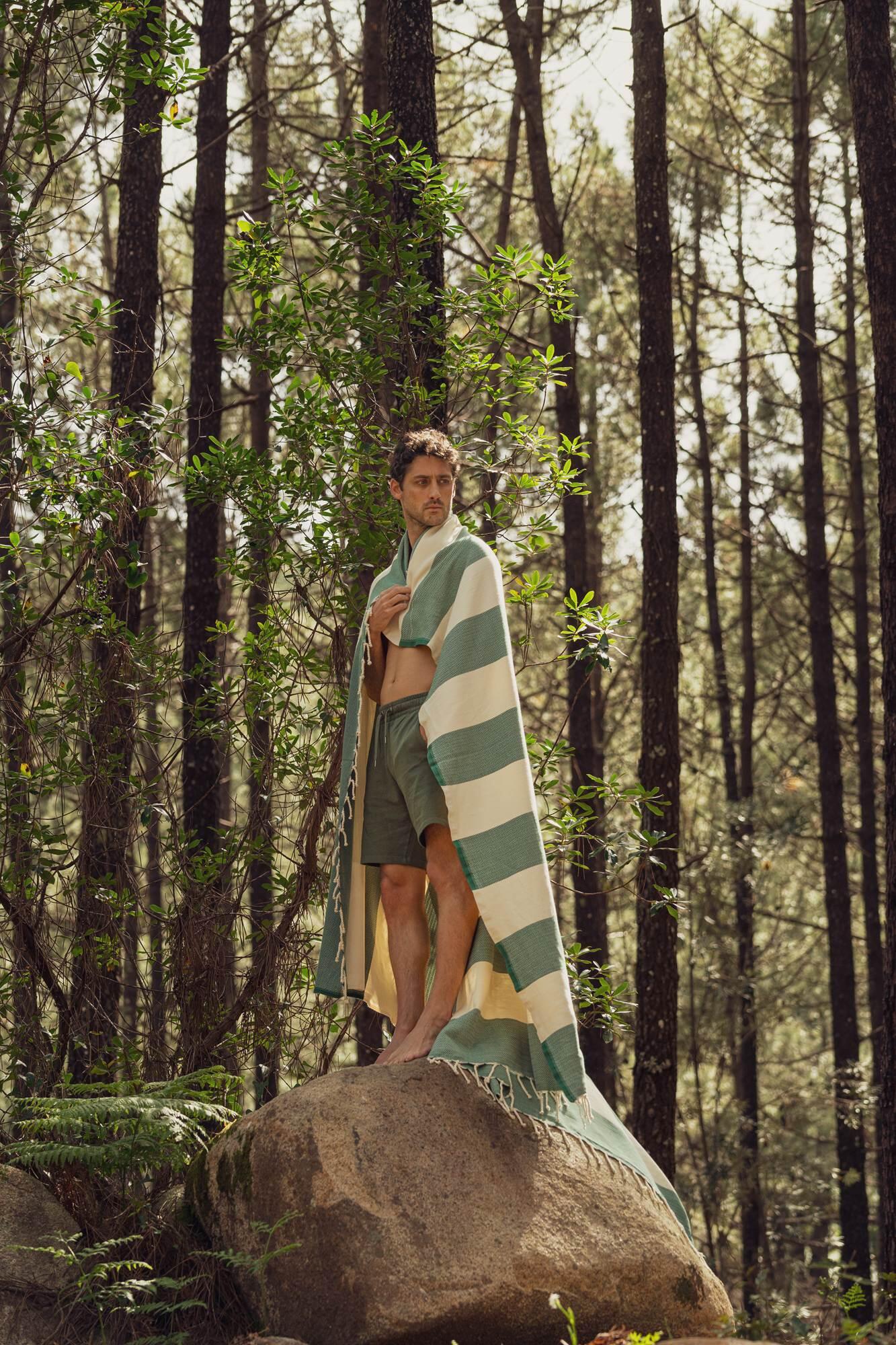 FUTAH BEDU GREEN XL TOWEL