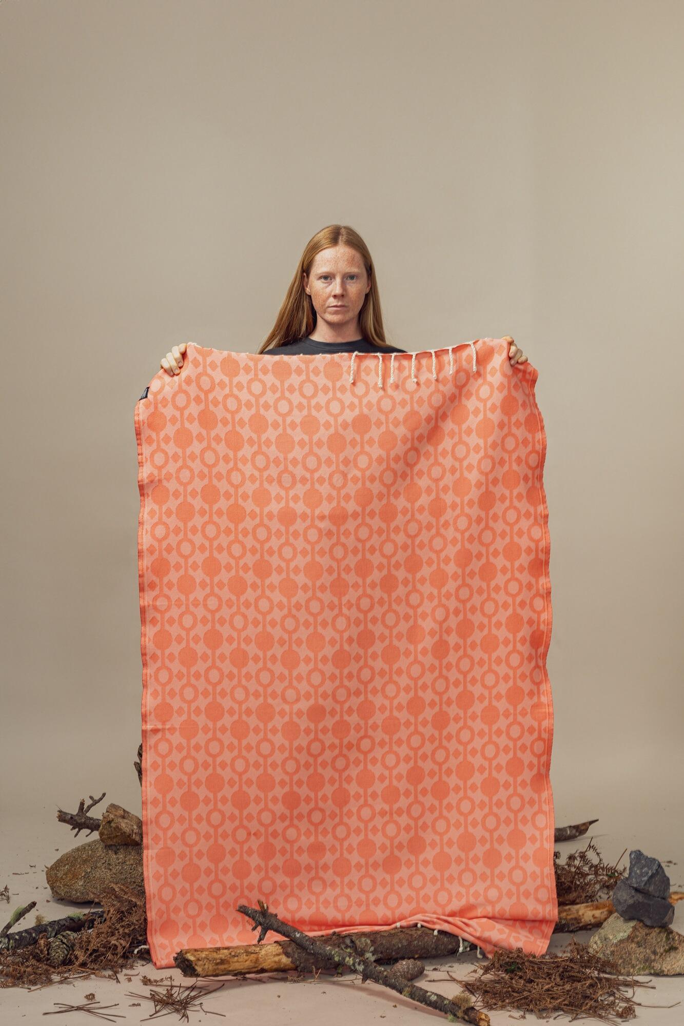 FUTAH AMAZÓNICA CORAL IND TOWEL