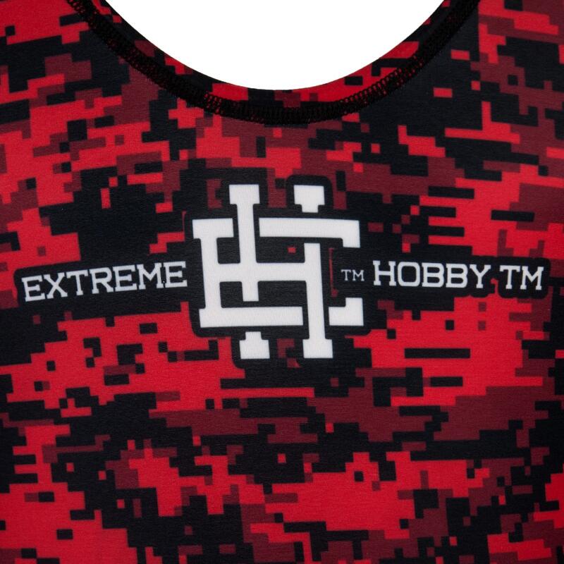 Trykot zapaśniczy męski EXTREME HOBBY DIGITAL CAMO