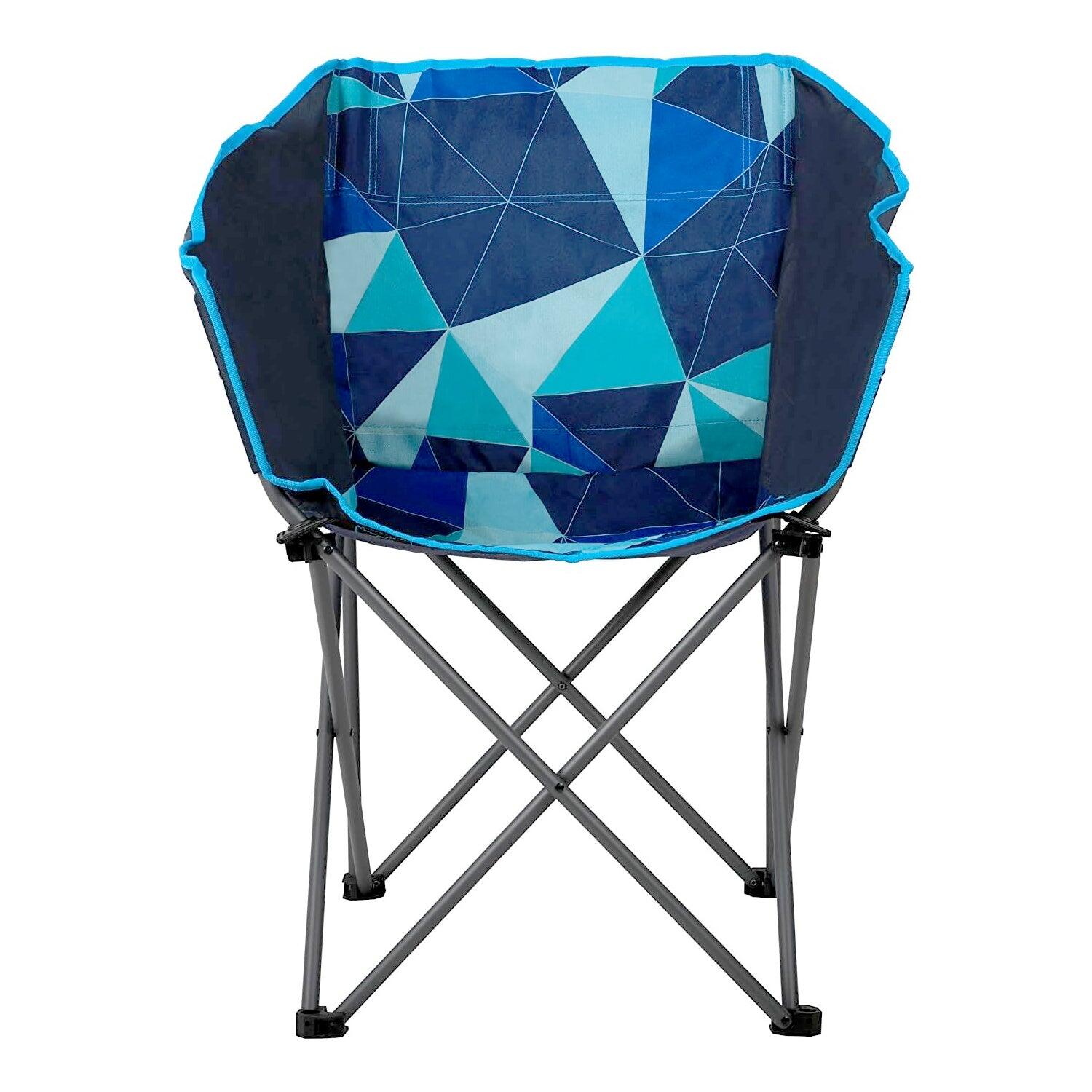 Childrens Compact Folding Chair Blue 2/7