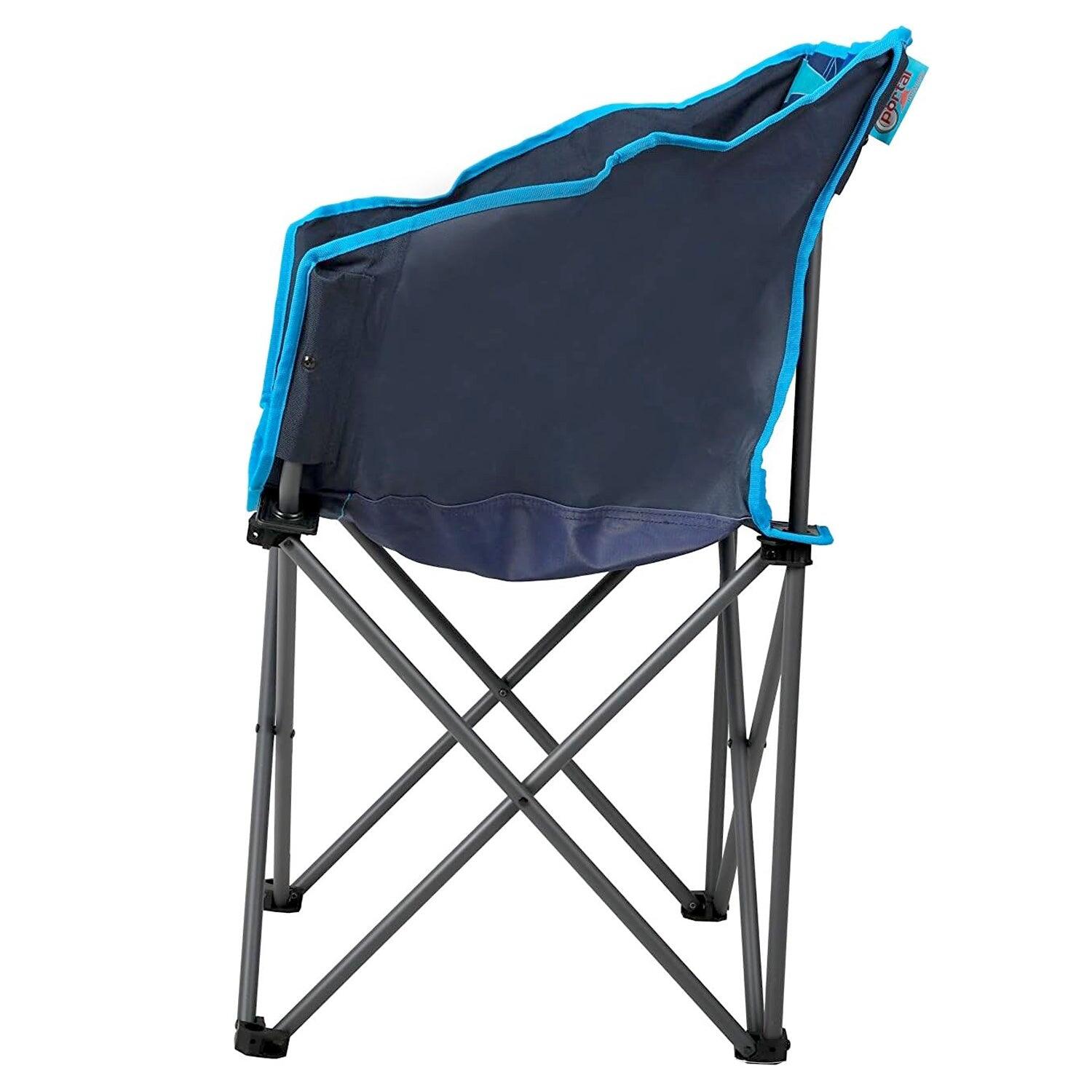 Childrens Compact Folding Chair Blue 3/7
