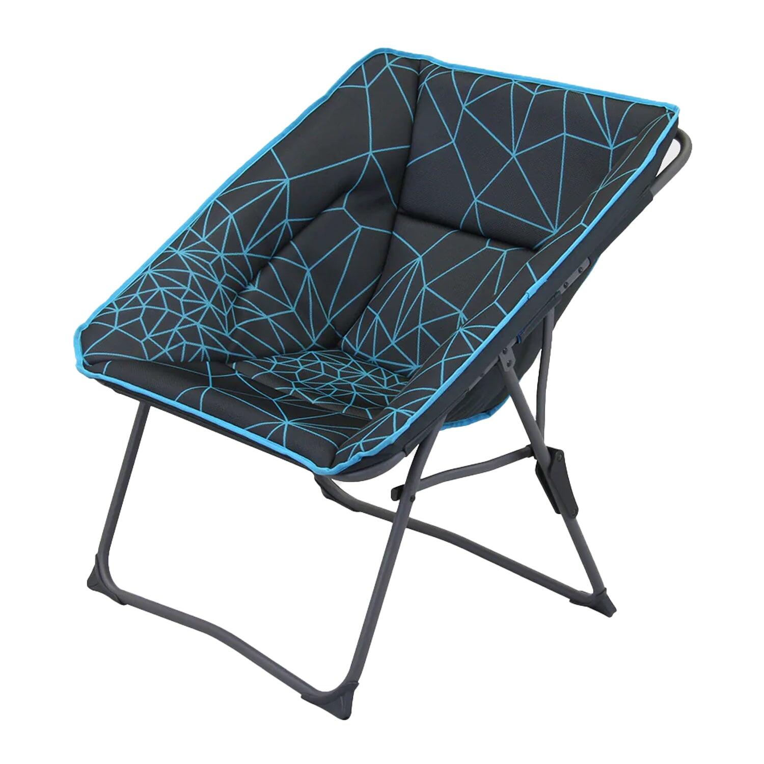 PORTAL OUTDOOR Folding Camping Chair Bilbao Moon Blue