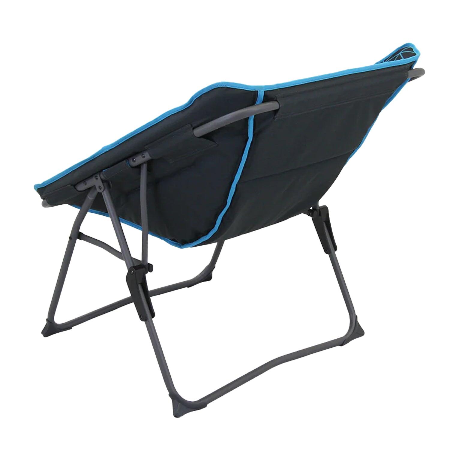 Folding Camping Chair Bilbao Moon Blue 3/7