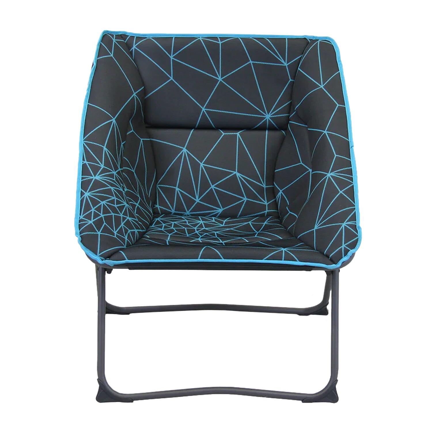 Folding Camping Chair Bilbao Moon Blue 2/7