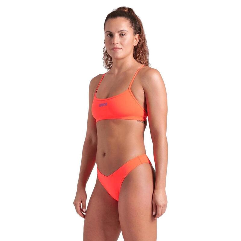 Strój Kąpielowy damski Arena Bikini Bandeau Solid dwuczęściowy