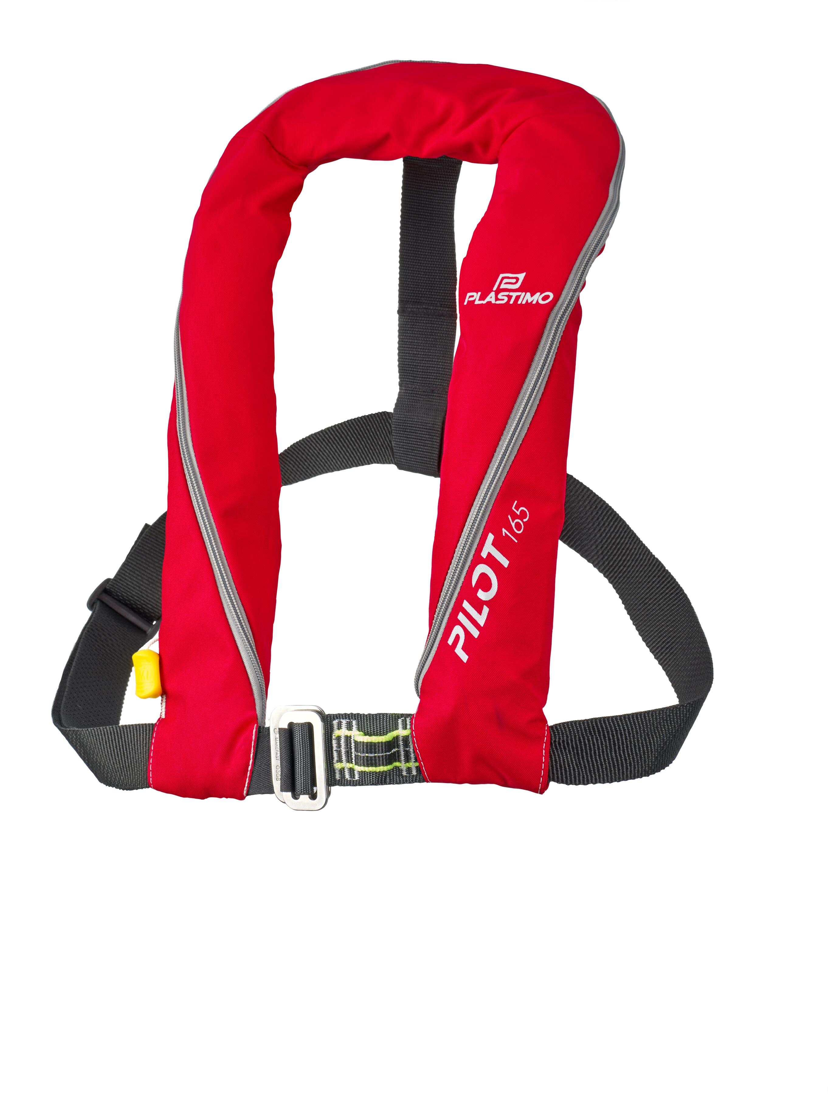 Reddingvest New Pilot 165, zwart, 165 N 3/5