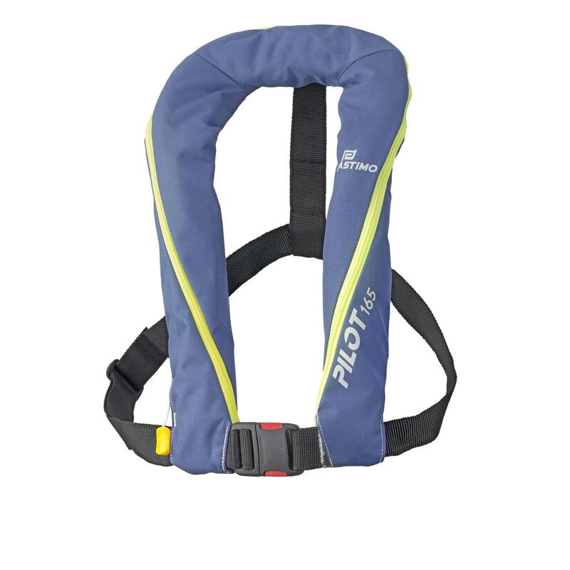GILET DE SAUVETAGE GONFLABLE ROUGE - PILOT 165 N - AUTOMATIQUE