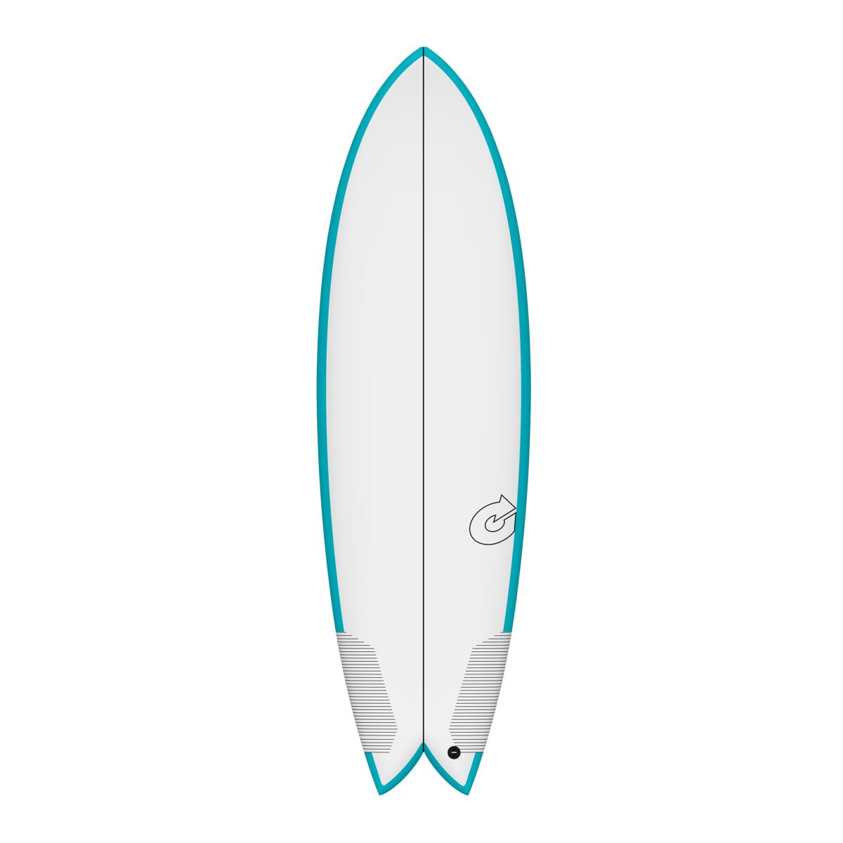 Fish Twin Tec 5'10"- Vis Surfplank 2/7