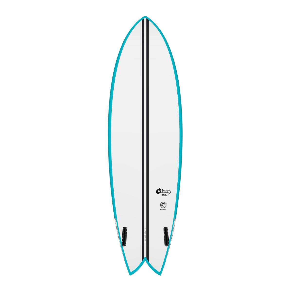 Fish Twin Tec 5'10"- Vis Surfplank 4/7